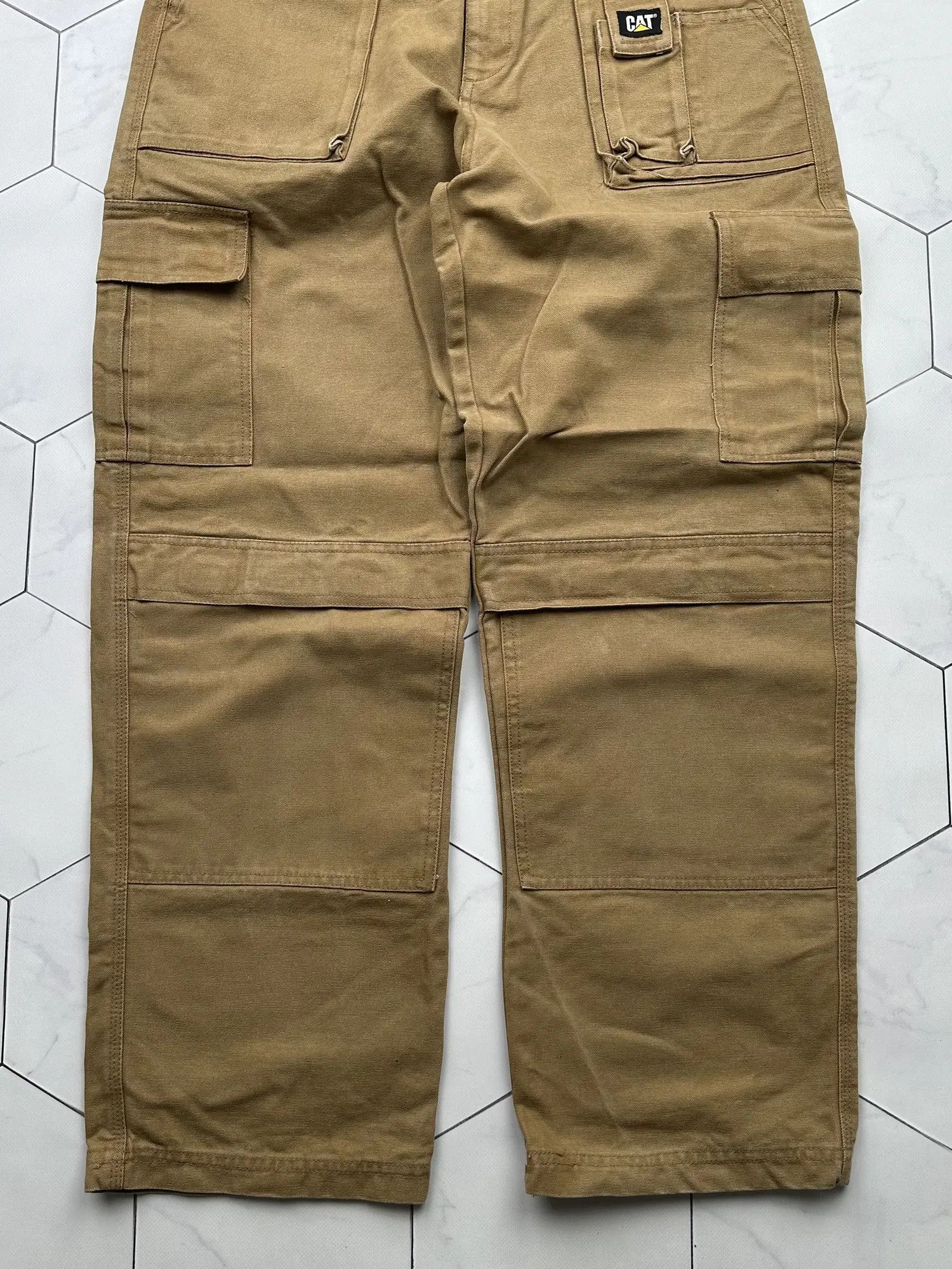 Caterpillar CAT Vintage Work Retro Heavy Pants (B99) Size US 34 / EU 50 - 3 Thumbnail