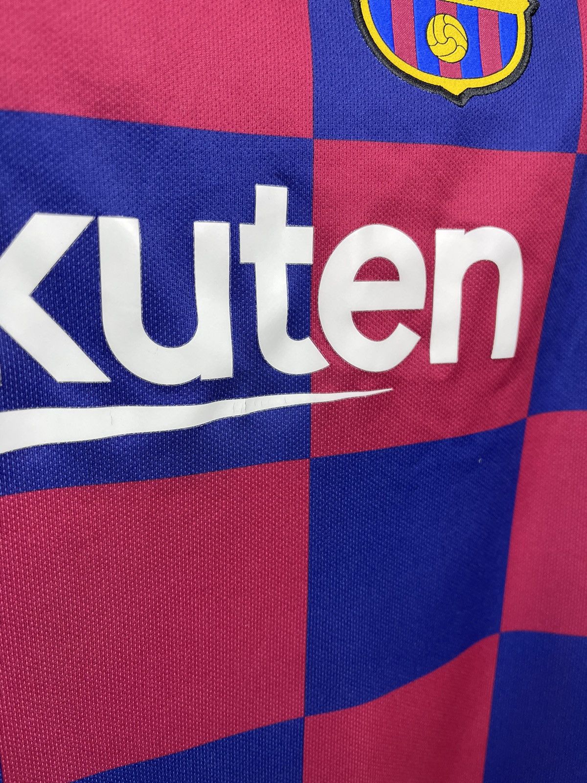 Nike Nike FC Barcelona Soccer Home Short Jersey 2019/2020 Size M Size US M / EU 48-50 / 2 - 4 Thumbnail