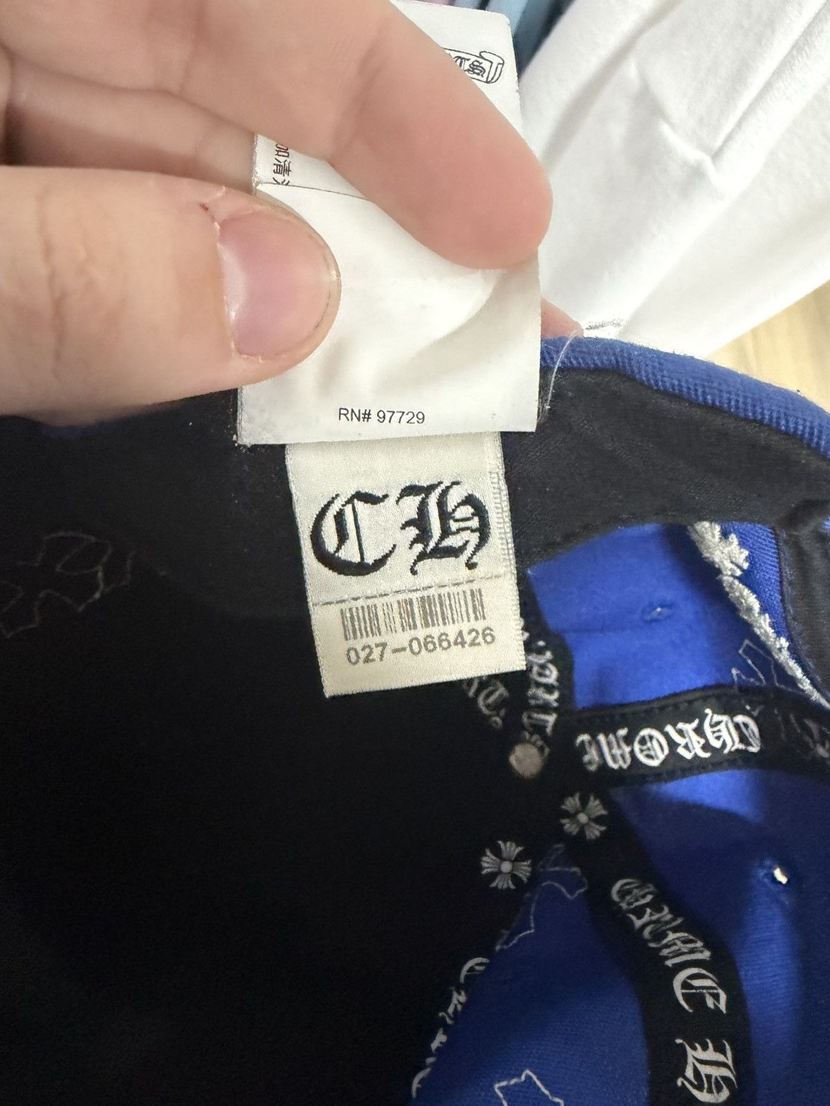 Chrome Hearts Chrome hearts blue/white multi patch hat Size ONE SIZE - 13 Thumbnail