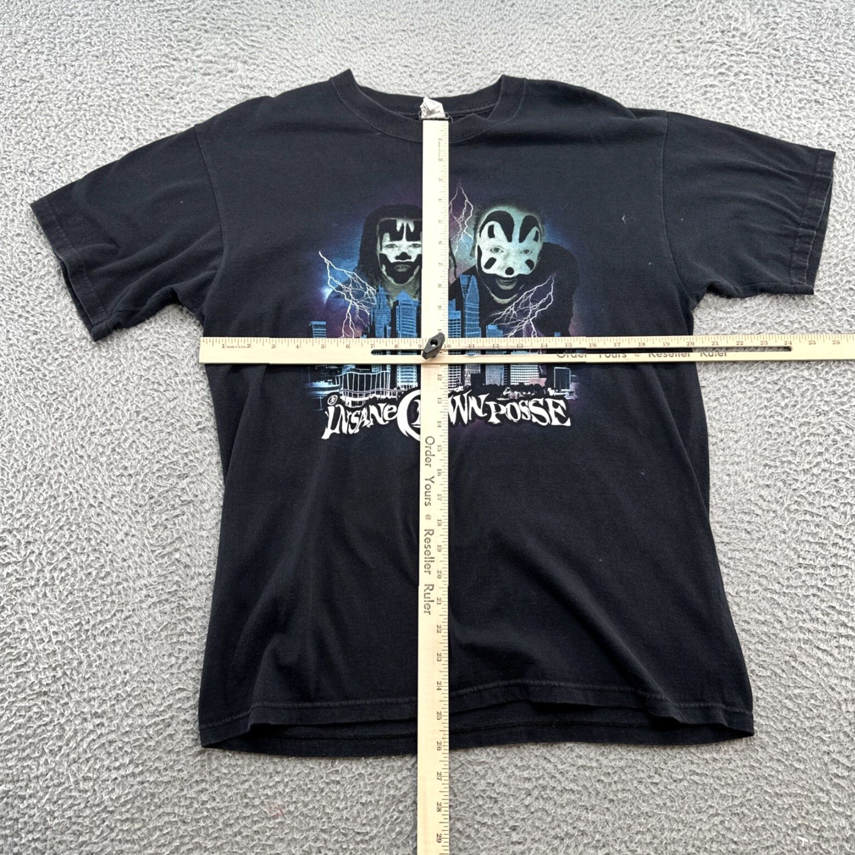 Vintage VINTAGE Insane Clown Posse T-Shirt Black Hip Hop Graphic Sz Large Unisex T-Shirt L Black Hip Hop Vintage Mens Boys Girls Size US L / EU 52-54 / 3 - 5 Thumbnail