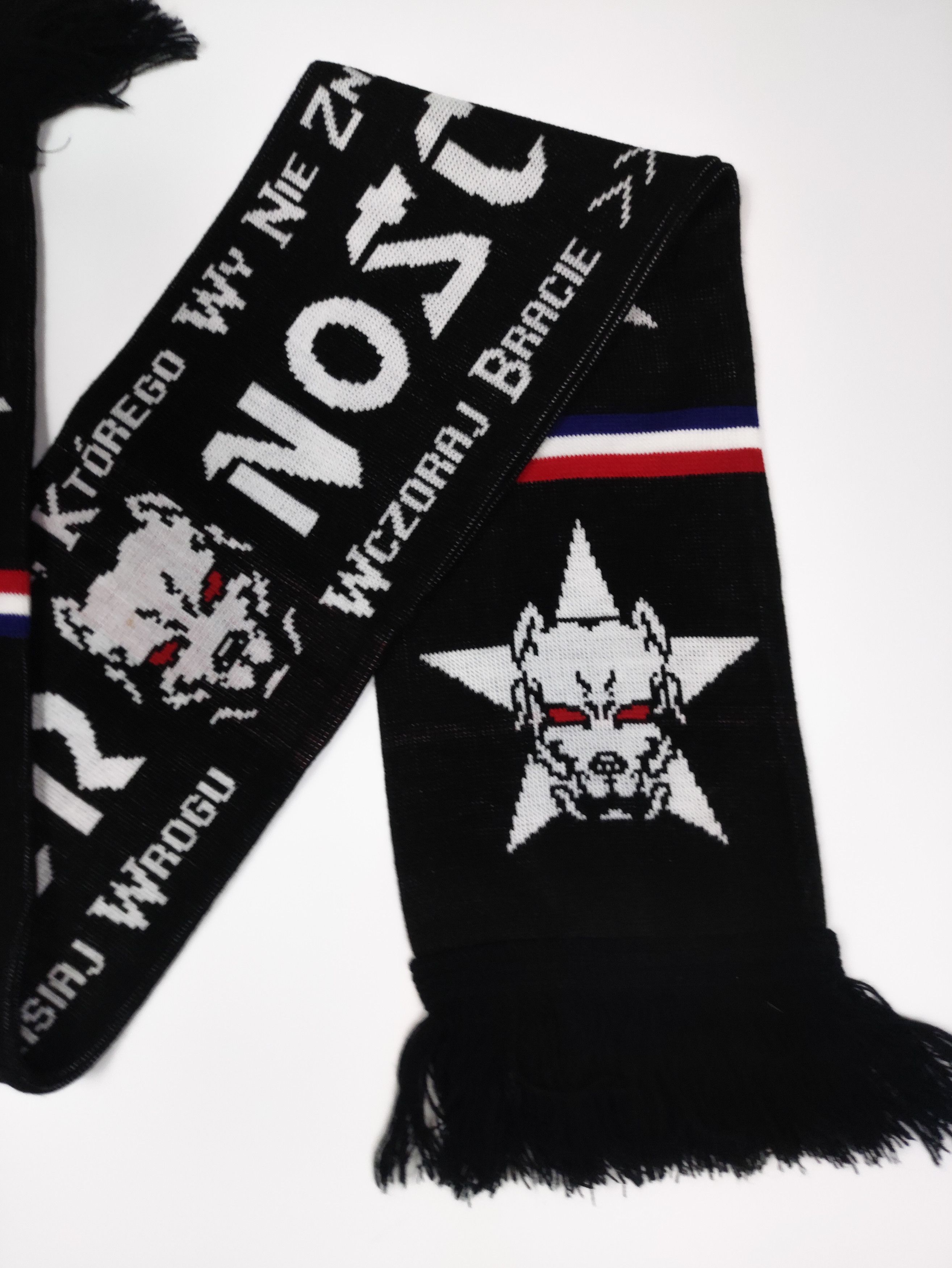 Other Wisła Kraków "Wierność" Scarf Fan Schal WRWE Ruch Widzew Size ONE SIZE - 3 Thumbnail