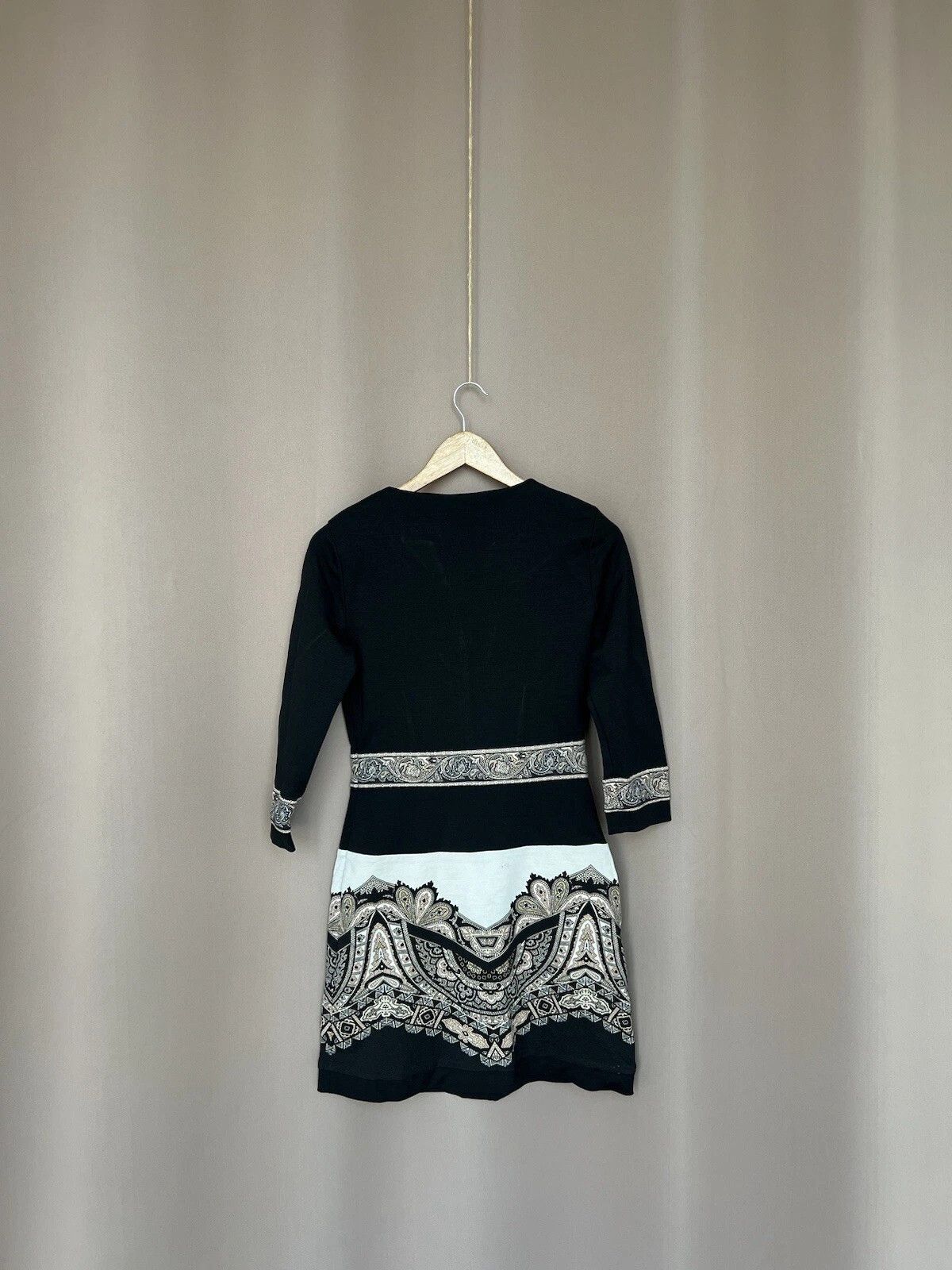 Etro Etro Milano Viscosa/Wool Womens Midi Dress Size 44 or M Size M / US 6-8 / IT 42-44 - 7 Thumbnail