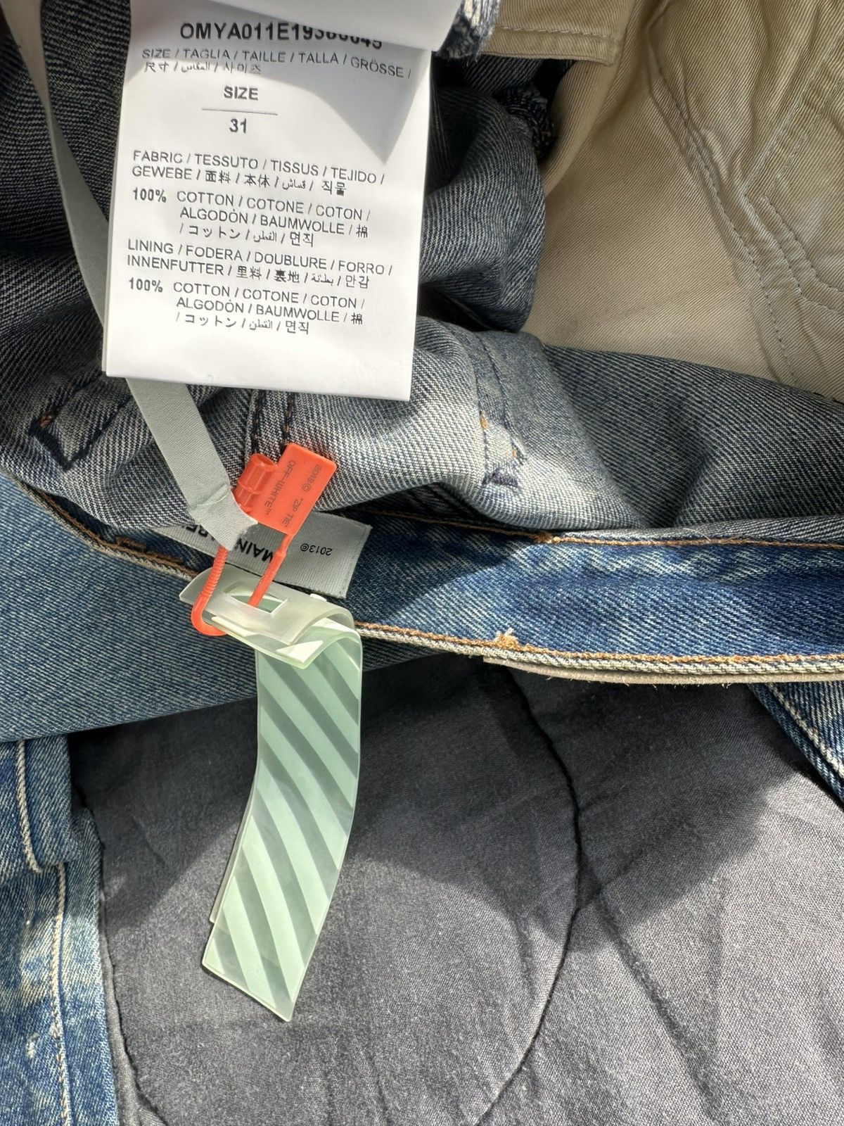 Off-White Off-White jeans Size US 31 - 8 Thumbnail