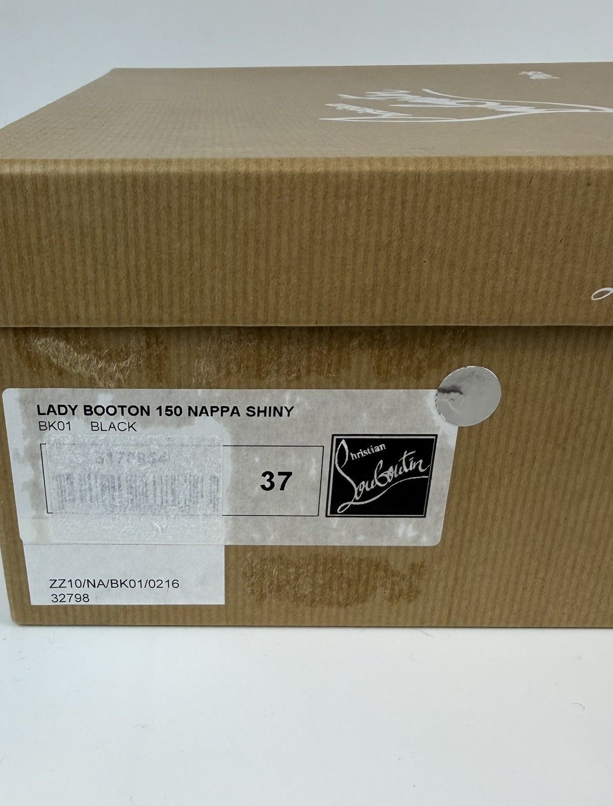 Christian Louboutin Christian Louboutin Lady Booton 150 Nappa Shiny in black Size US 7 / IT 37 - 12 Thumbnail