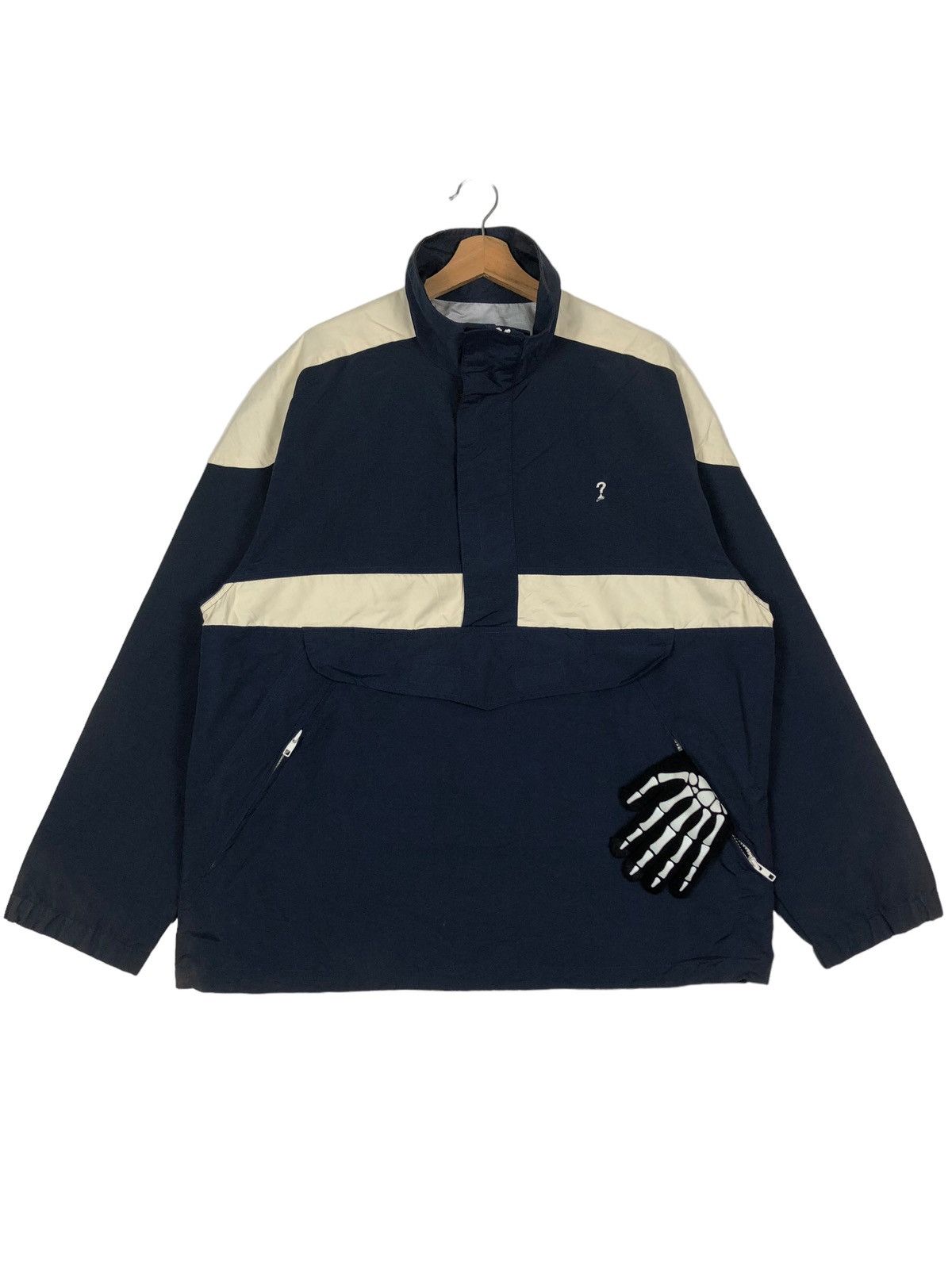 Guess 🔥90’s Vintage Bomber Jacket Guess USA Big Logo Spell Out Size US L / EU 52-54 / 3 - 1 Thumbnail