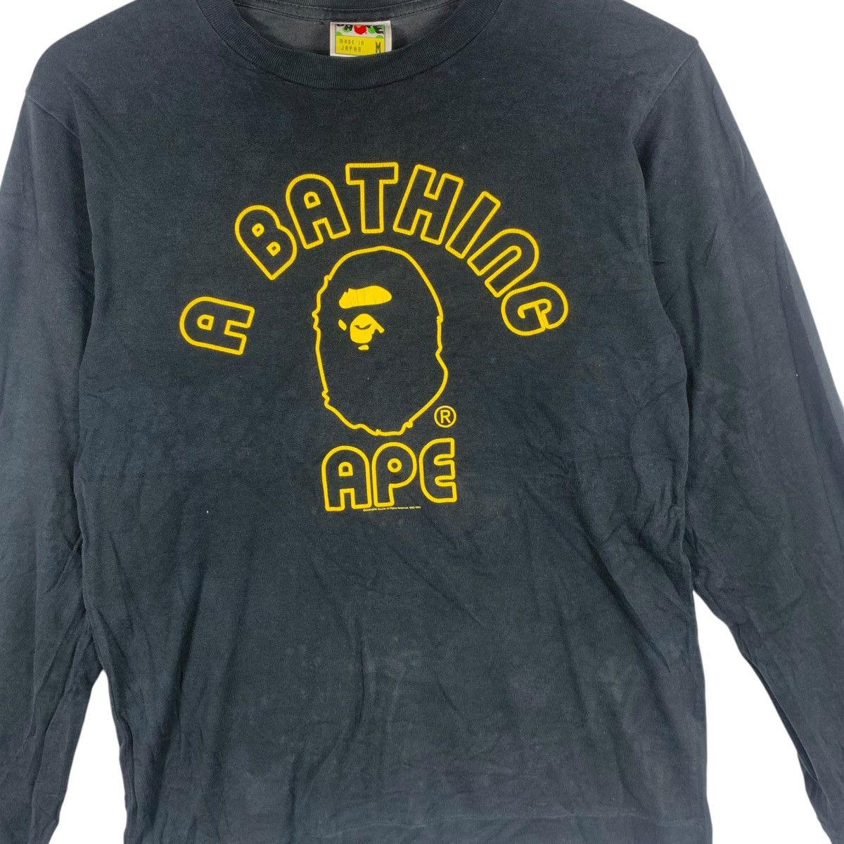 Bape BAPE A BATHING APE General Face 2010 Sun Faded Tee Shirt Top Size US S / EU 44-46 / 1 - 3 Thumbnail