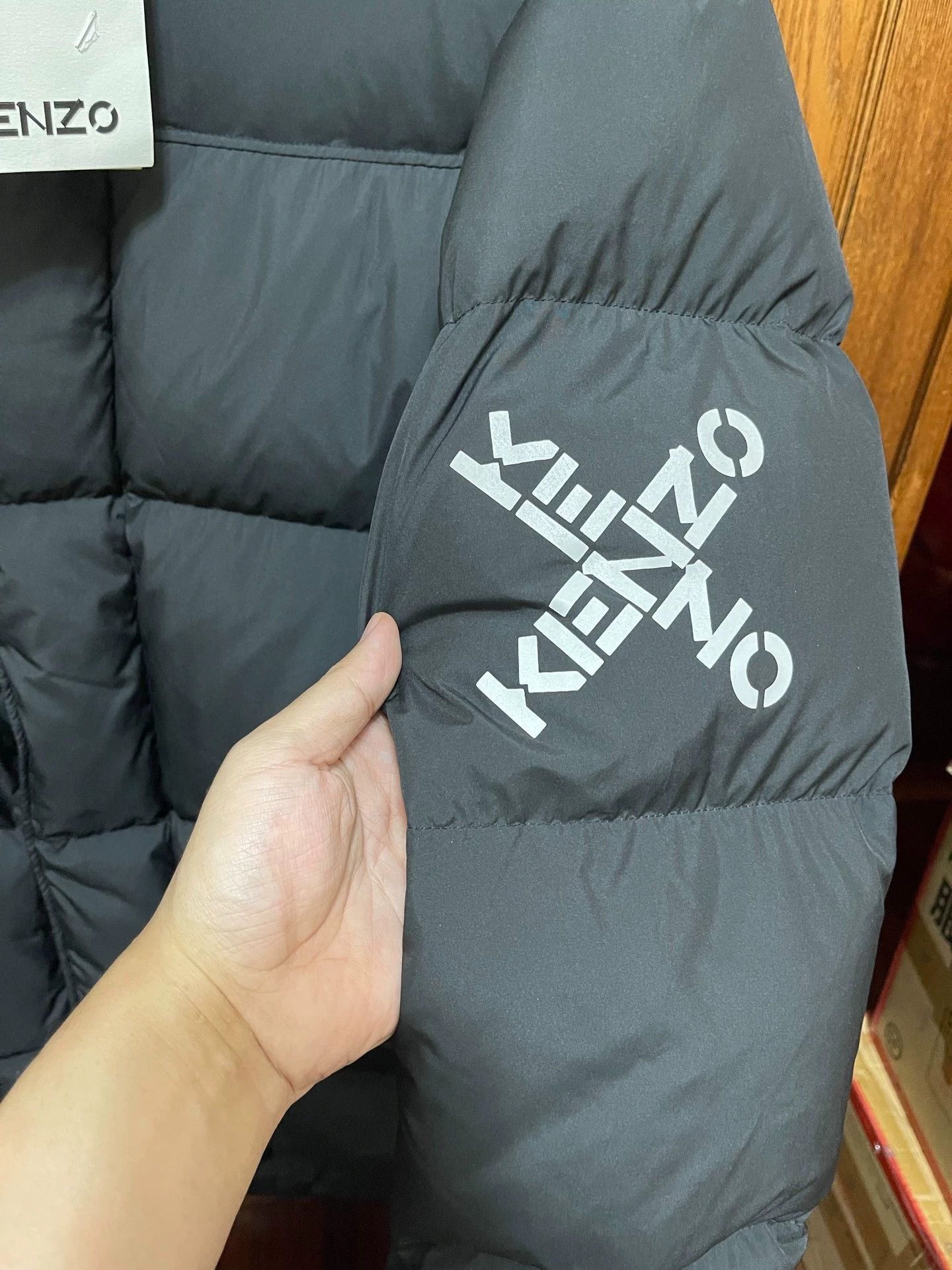 Kenzo Black Puffer Jacket with Hood Size L Size US XXS / EU 40 - 5 Thumbnail