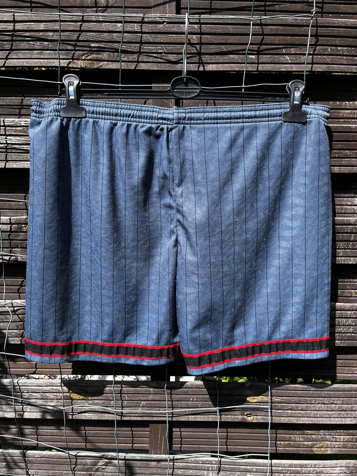 Vintage ⚽️ MANCHESTER UNITED 1995 1996 VINTAGE SOCCER SHORTS FOOTBALL Size US 34 / EU 50 - 6 Thumbnail