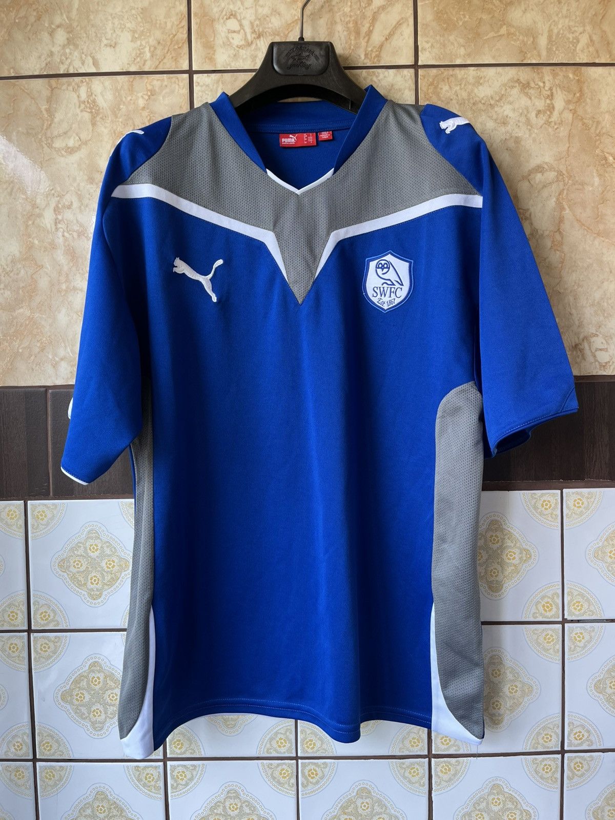 Puma Puma Sheffield Wednesday 2009/2010 training jersey Size US S / EU 44-46 / 1 - 1 Thumbnail