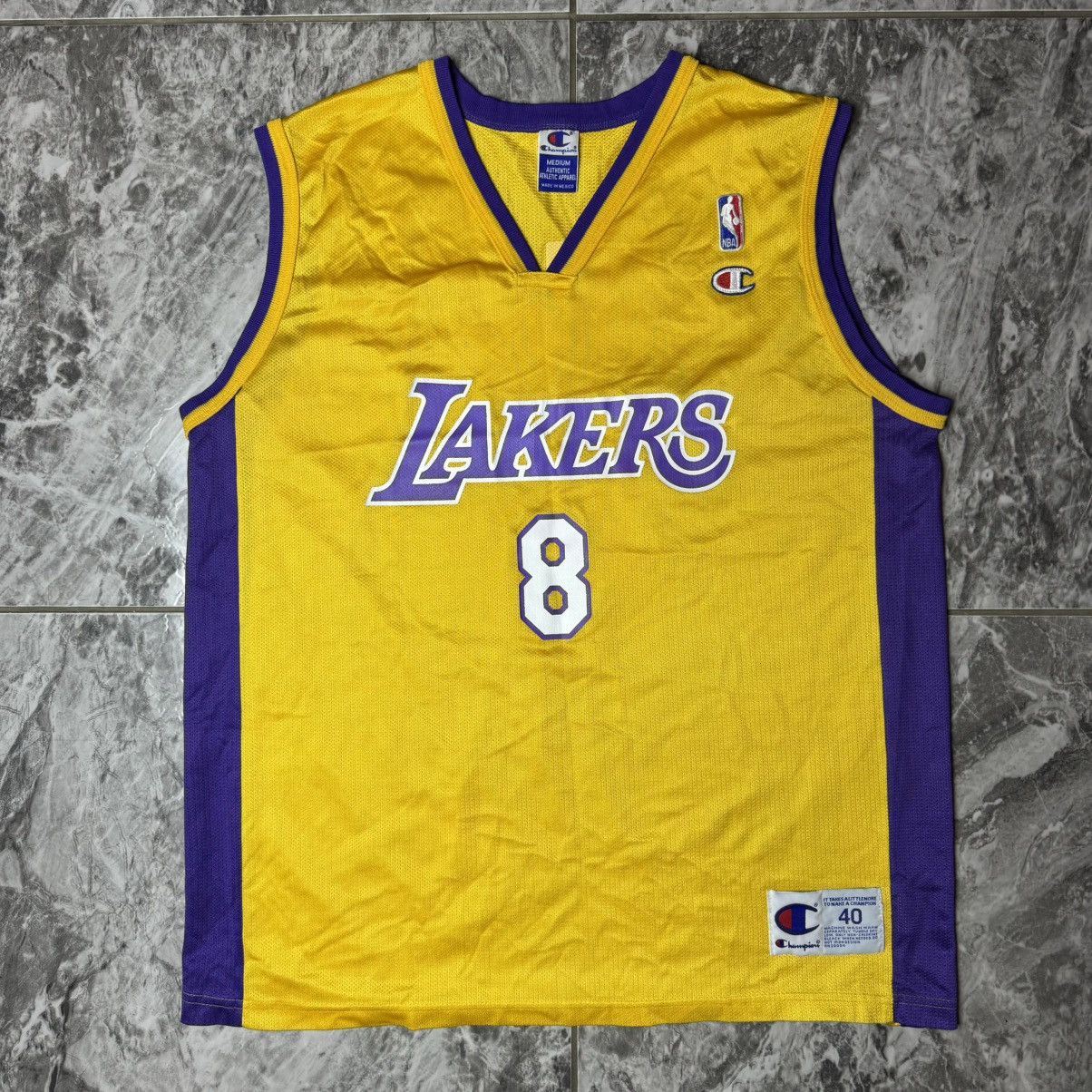 NBA × Vintage Vintage RARE Kobe Bryant #8 Lakers NBA Champion Jersey Size US M / EU 48-50 / 2 - 1 Thumbnail