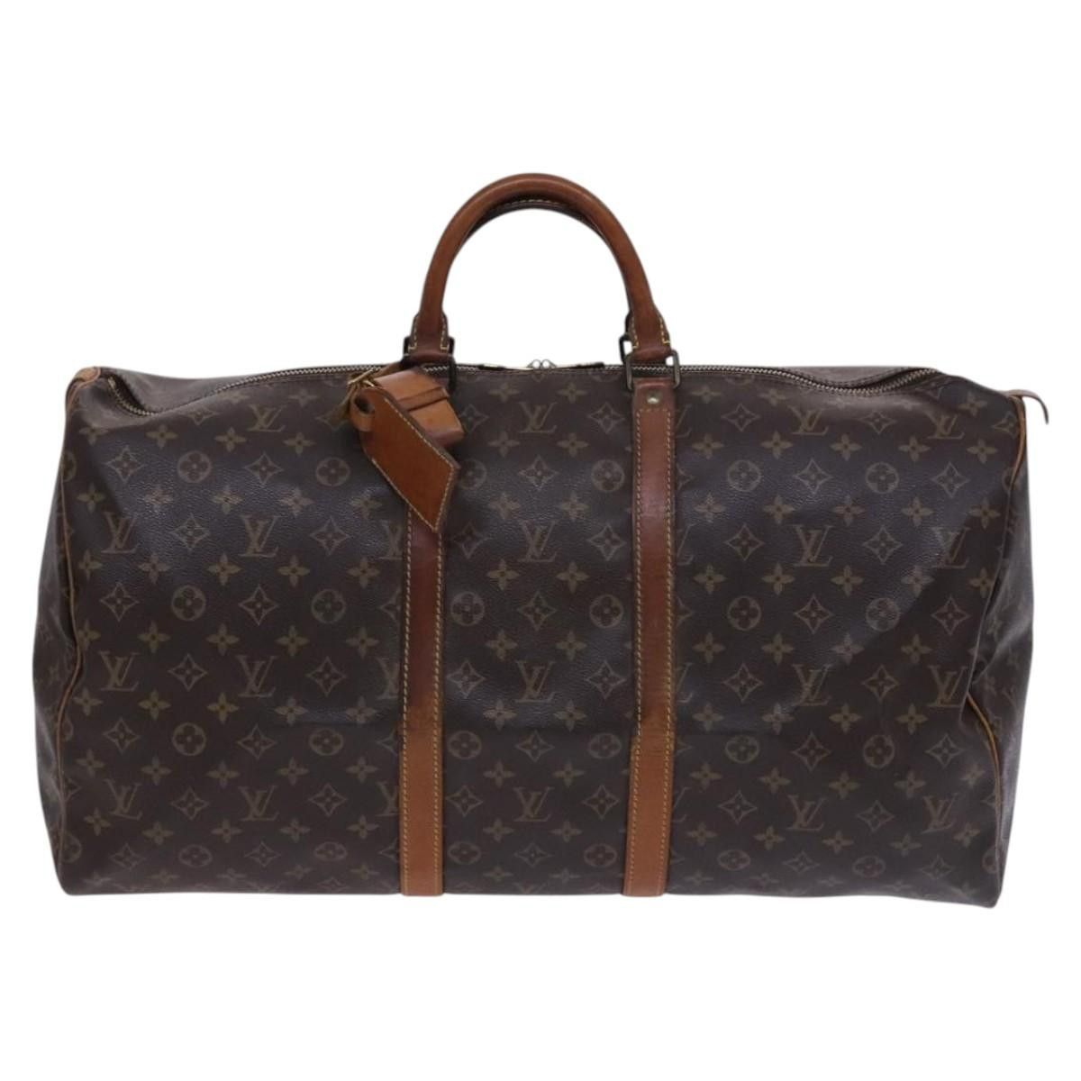 Louis Vuitton LOUIS VUITTON Monogram Keepall 55 Boston Bag M41424 Size ONE SIZE - 13 Thumbnail