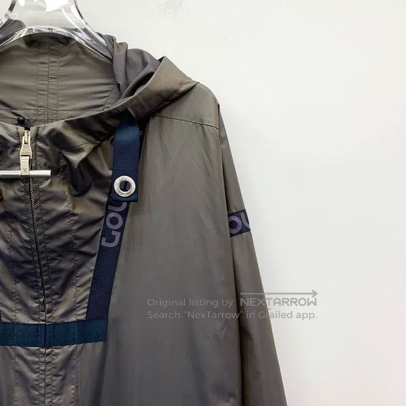 Louis Vuitton Louis Vuitton Grey-brown logo laser letter hooded zip-up l Size US S / EU 44-46 / 1 - 3 Thumbnail