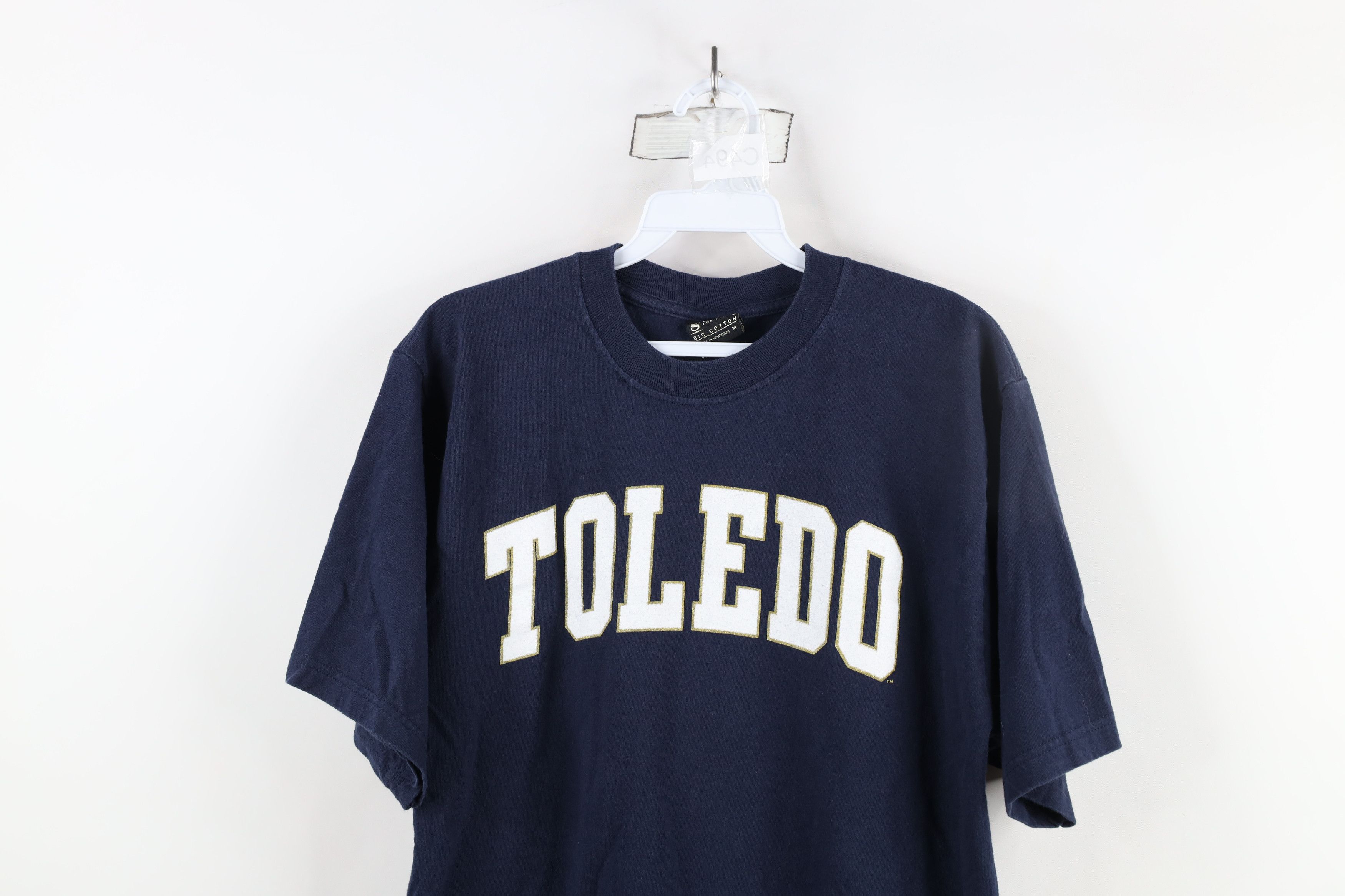 Vintage Vintage 90s Spell University of Toledo Short Sleeve T-Shirt Size US M / EU 48-50 / 2 - 2 Thumbnail