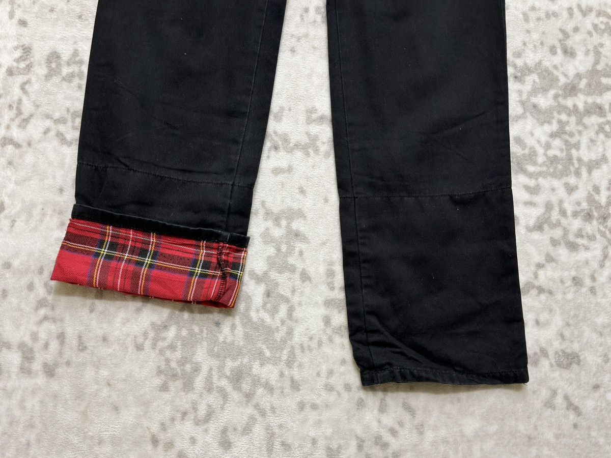 Hysteric Glamour Vintage Archive Double Waist Punk Plaid Zip Detail Pant Size US 32 / EU 48 - 7 Thumbnail