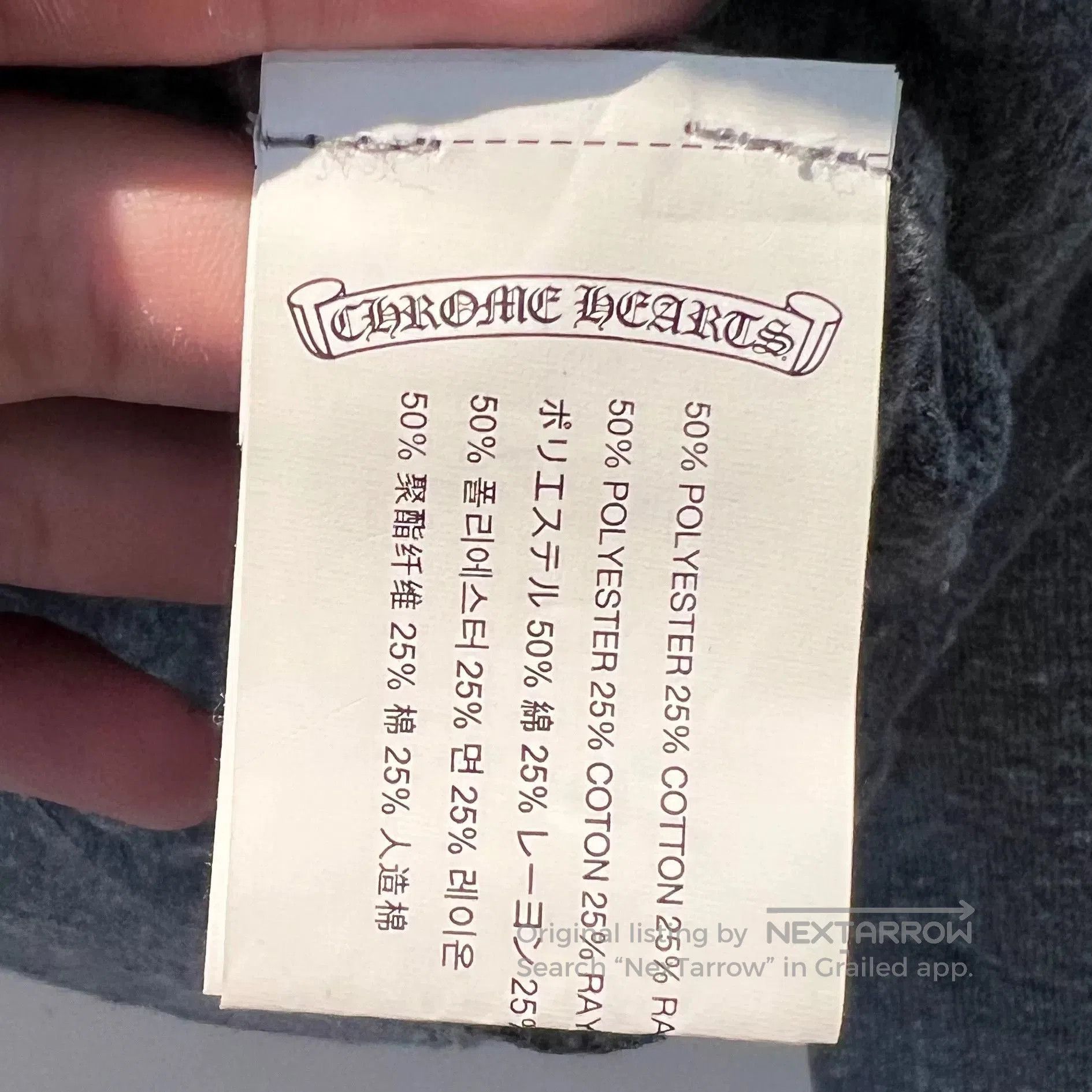 Chrome Hearts Chrome Hearts Gray Hooded Sweatshirt. Size US M / EU 48-50 / 2 - 6 Thumbnail