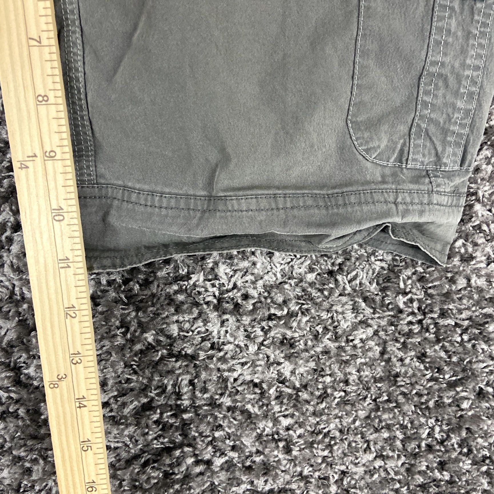 Vintage VINTAGE Kuhl Women's Bermuda Shorts Size 12 Gray Casual Summer Size 34" / US 12 / IT 48 - 7 Thumbnail