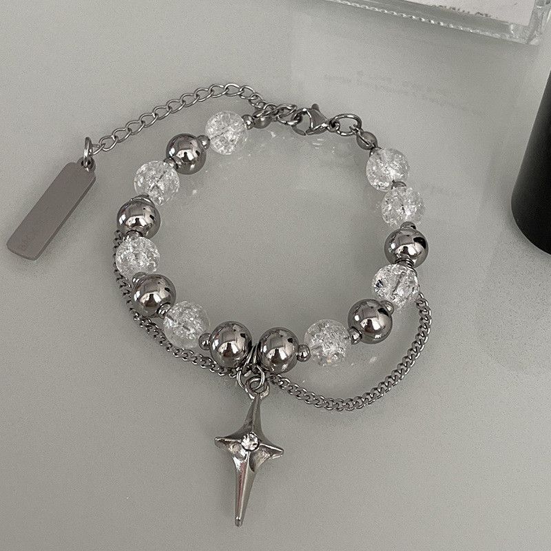 Jewelry Star Vintage Bracelet Y2K Punk Chain Gotch Bracelets Chains Size ONE SIZE - 1 Thumbnail