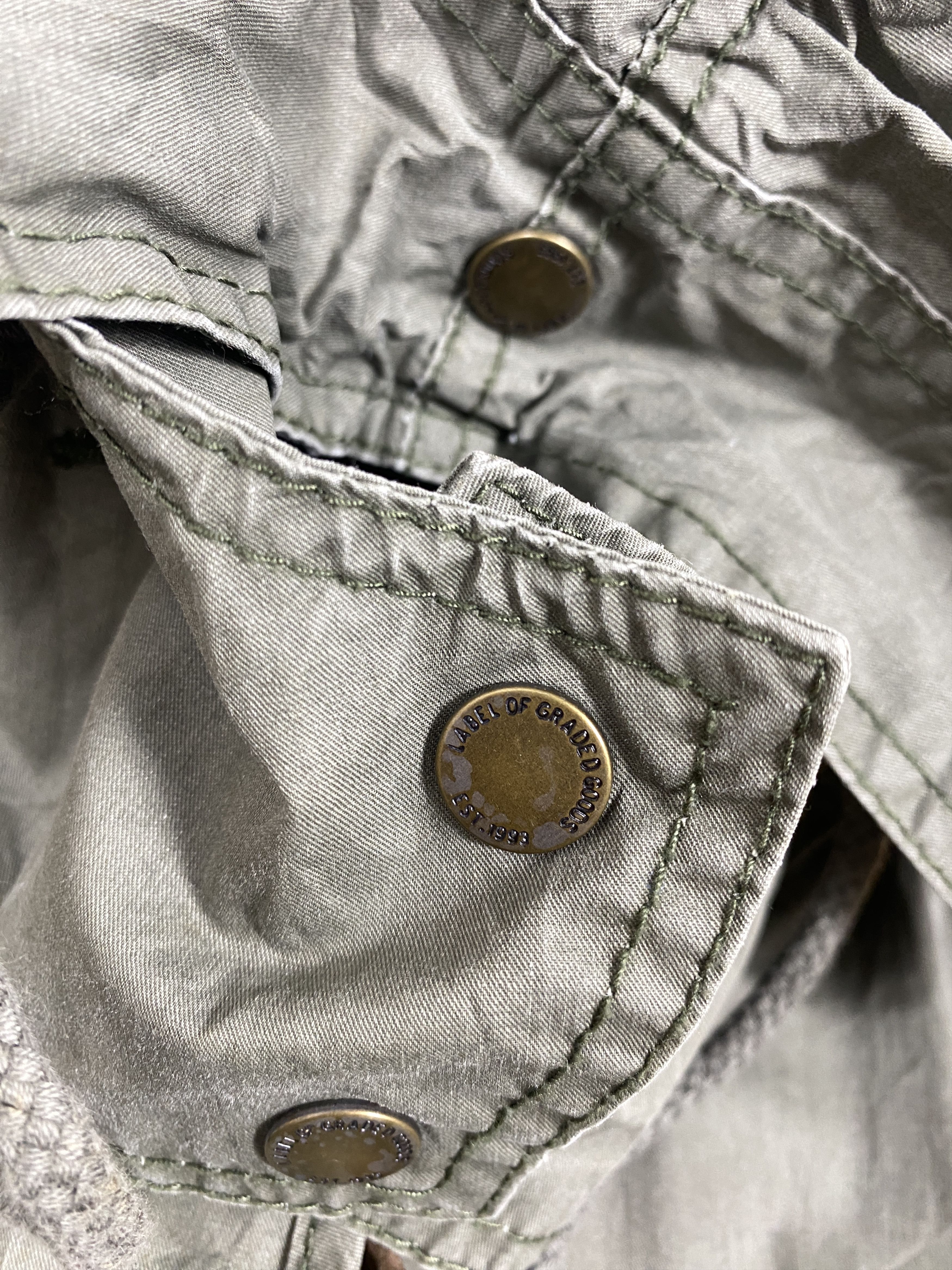 H&M Vintage L.O.G.G x H&M Hoodie Long Jacket J2386 Size US S / EU 44-46 / 1 - 3 Thumbnail