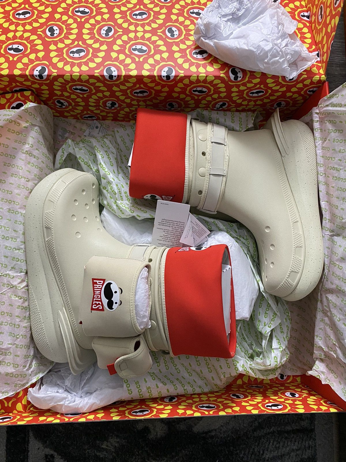 Crocs PRINGLES X CROCS CLASSIC CRUSH BOOT Size US 12 / EU 45 - 1 Thumbnail