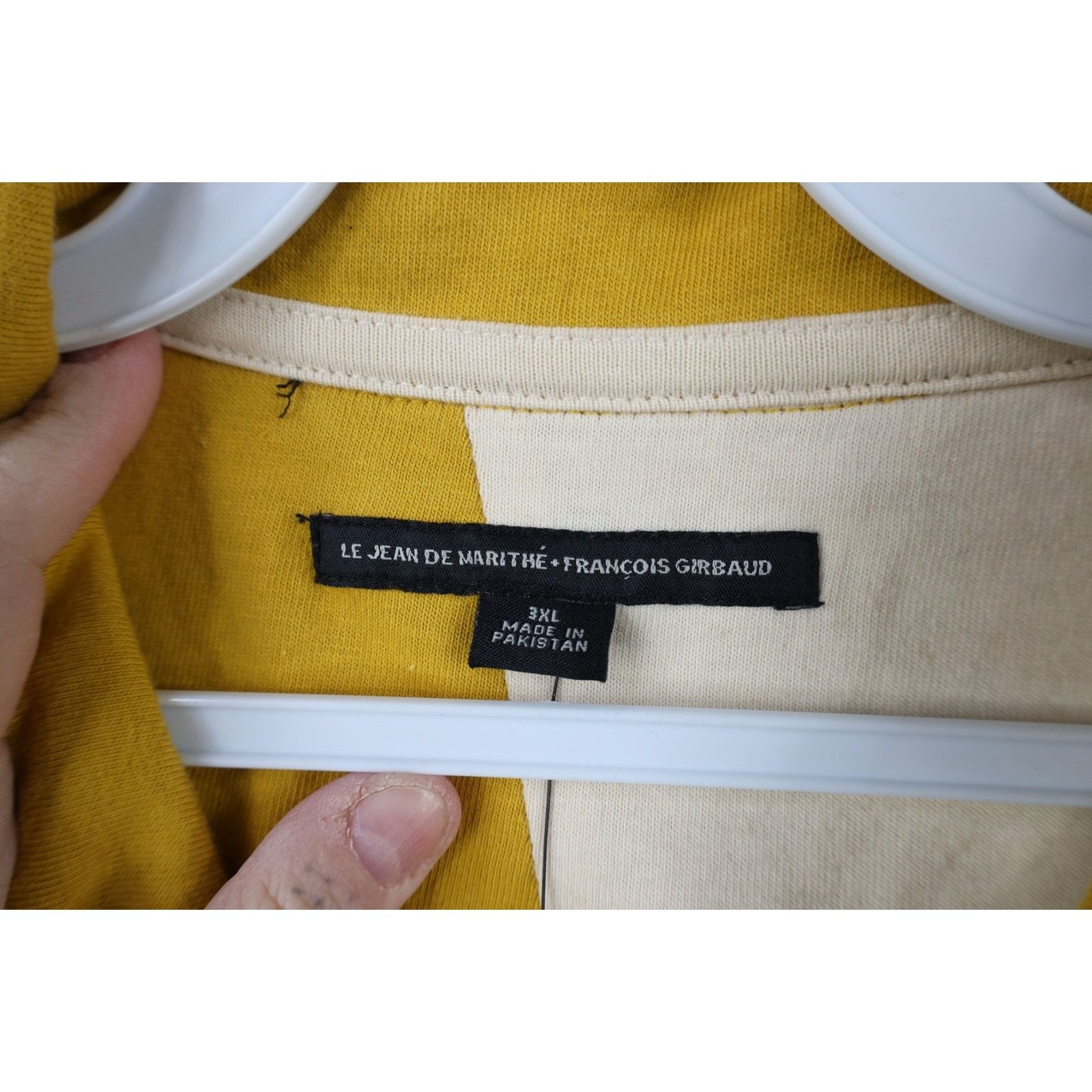 Marithe + Francois Girbaud × Vintage Deadstock Vintage 90s Marithe Francois Girbaud Polo 3XL Size US XXL / EU 58 / 5 - 6 Thumbnail
