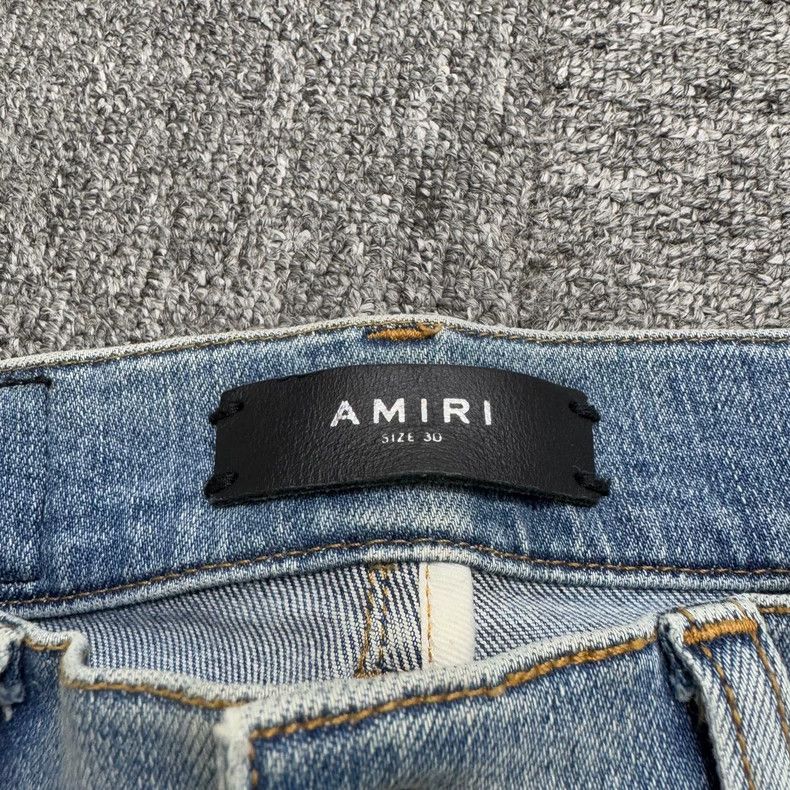 Amiri Amiri splatter distressed denim jeans Size US 30 / EU 46 - 2 Thumbnail