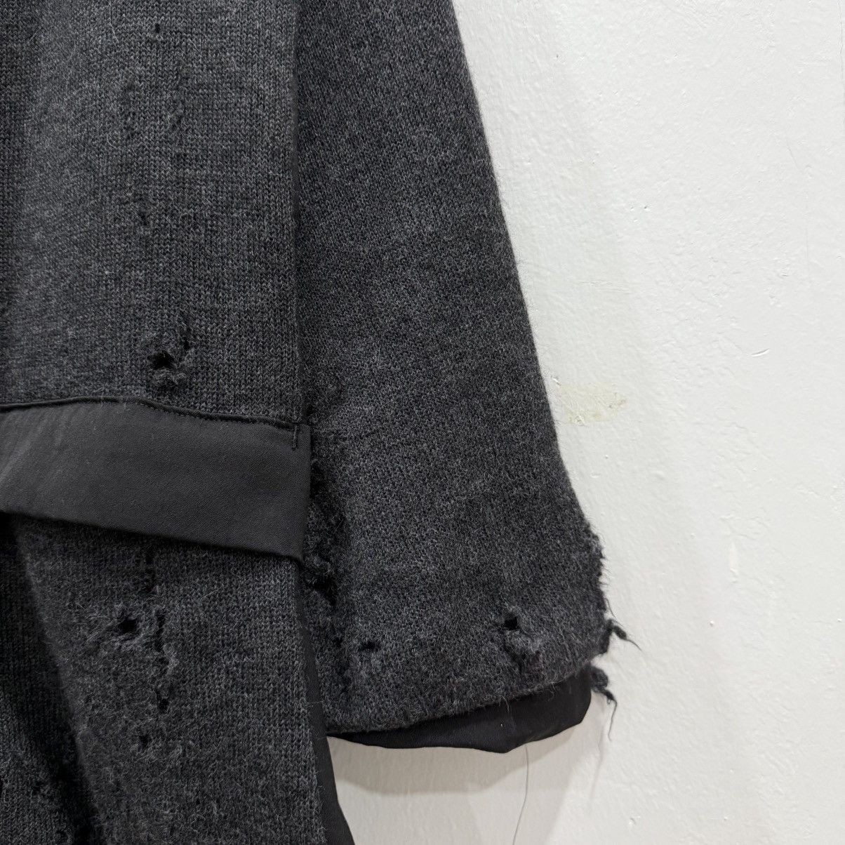 Vintage Yohji Yamamoto Double Breasted Wool Coat Size 38R - 5 Thumbnail