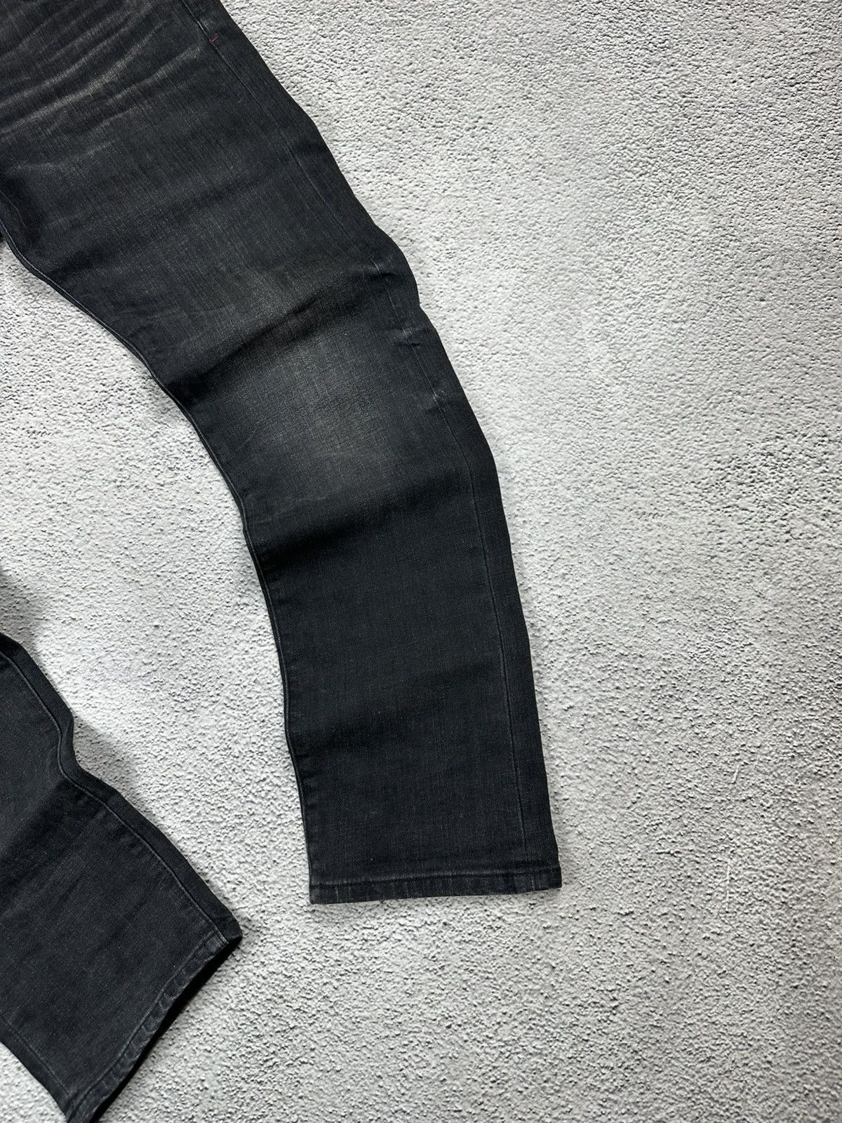 Armani Exchange Armani Exchange Slim Denim Jeans + Armani Leather Belts Y2K Size US 34 / EU 50 - 4 Thumbnail