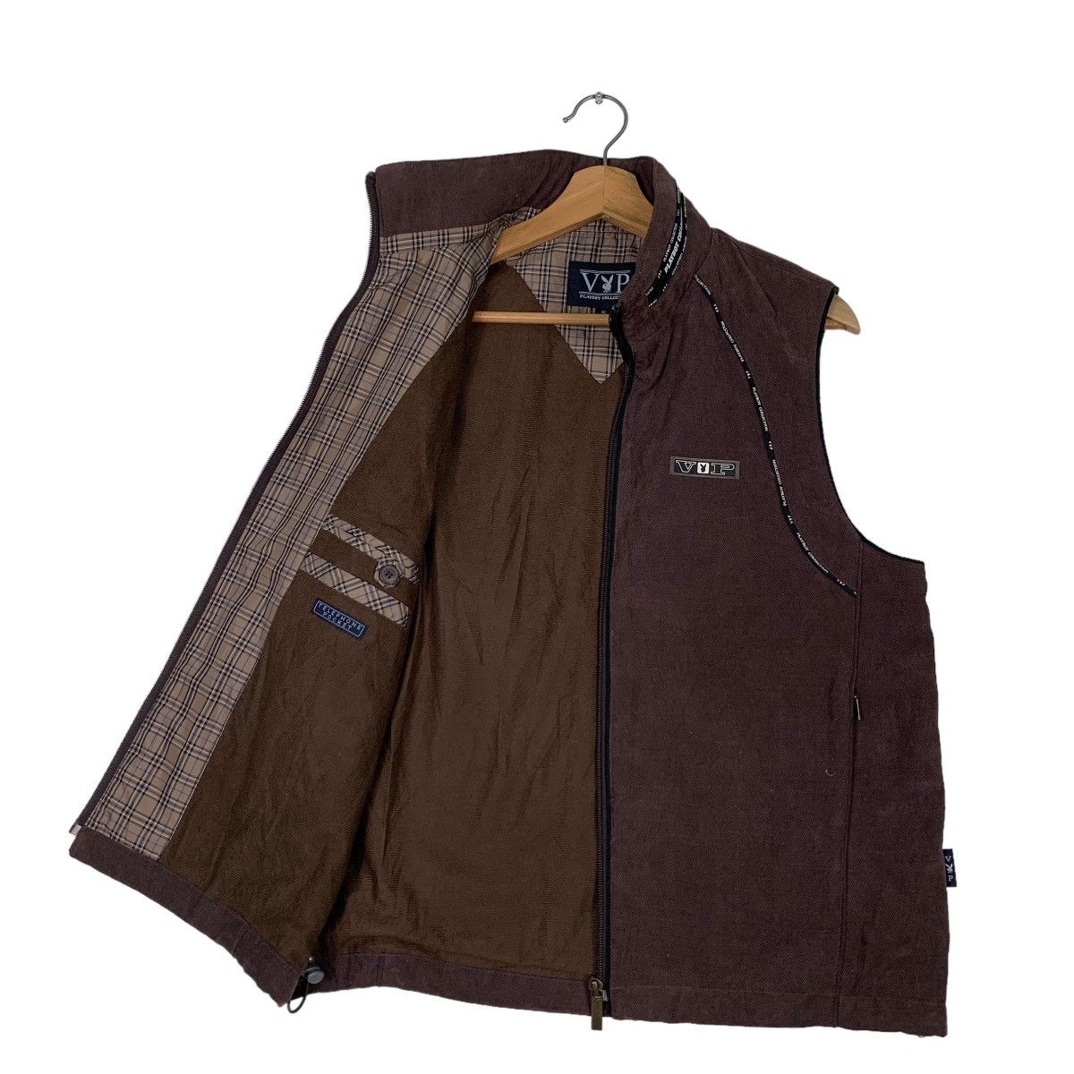 Playboy PLAYBOY Zipper Vest #0657-C30 Size US S / EU 44-46 / 1 - 9 Thumbnail