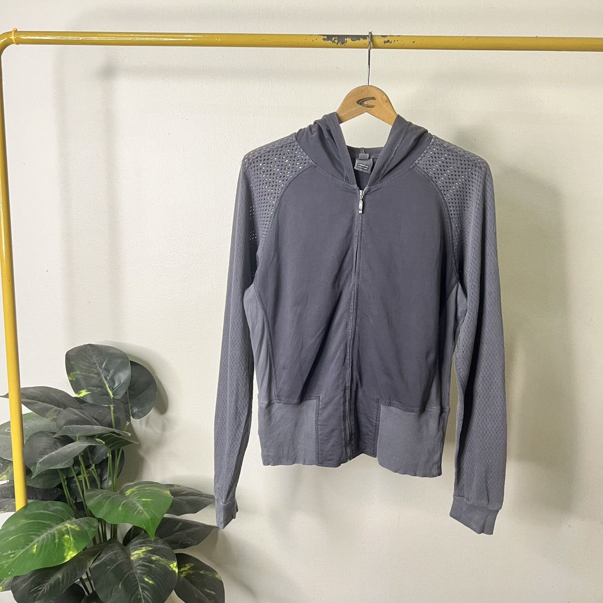 If Six Was Nine EUROPEAN CULTURE ROYAL DYE BONDAGE MESH NETTING ZIPER HOODIE Size US L / EU 52-54 / 3 - 1 Thumbnail