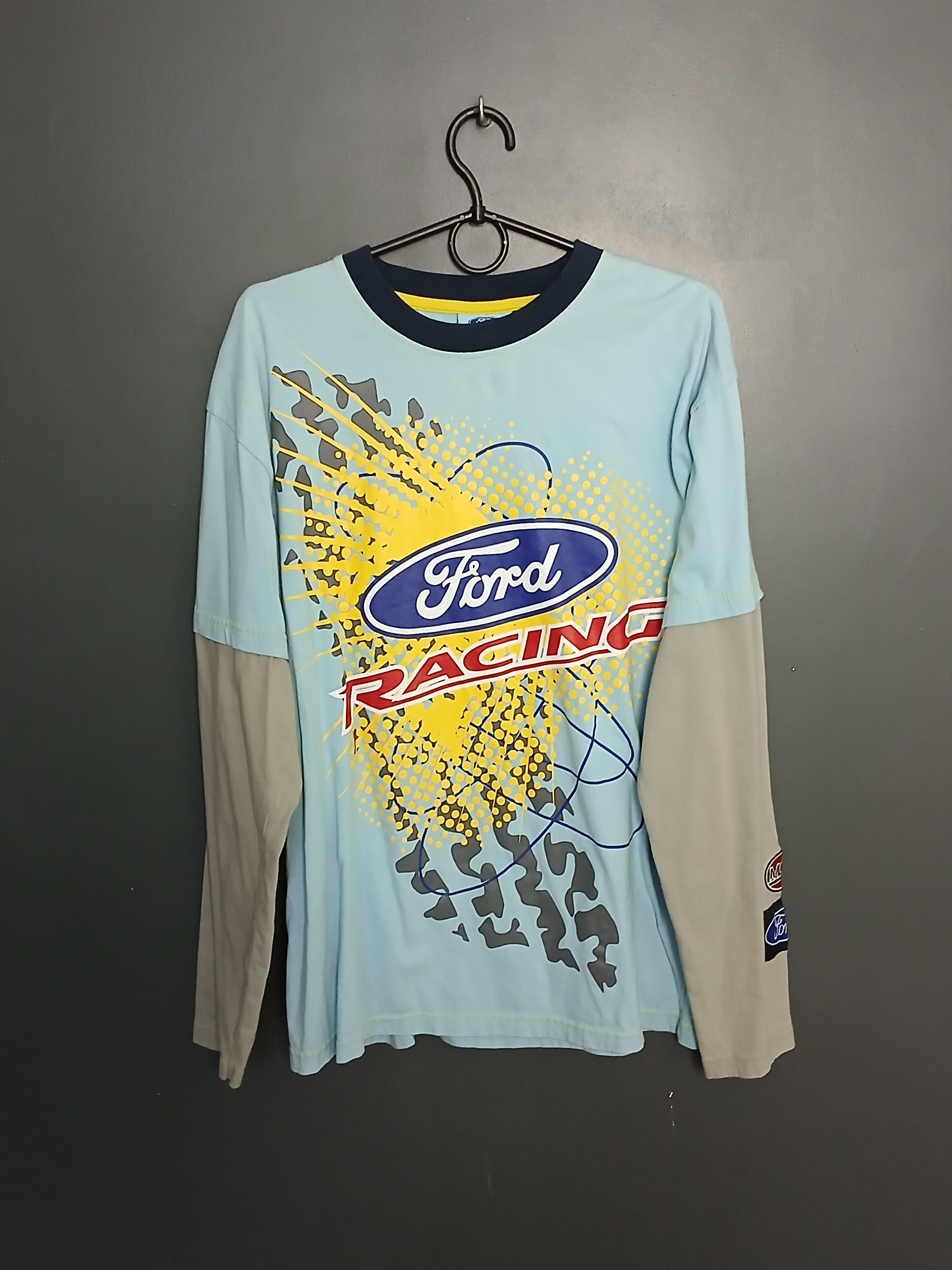 Ford × NASCAR Nascar Ford Racing Long Sleeve T-Shirt Size US M / EU 48-50 / 2 - 1 Thumbnail