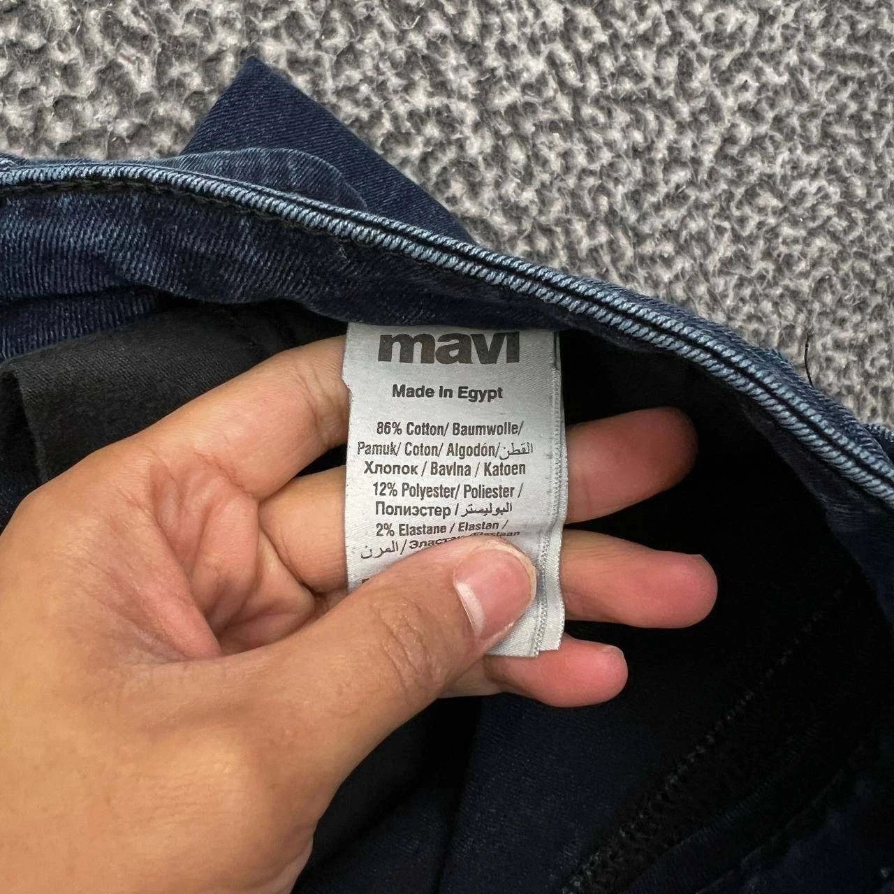 Mavi Mavi Jake Jeans Men 38x30 Blue Slim Leg Denim Pants Pocket Size US 38 / EU 54 - 3 Thumbnail
