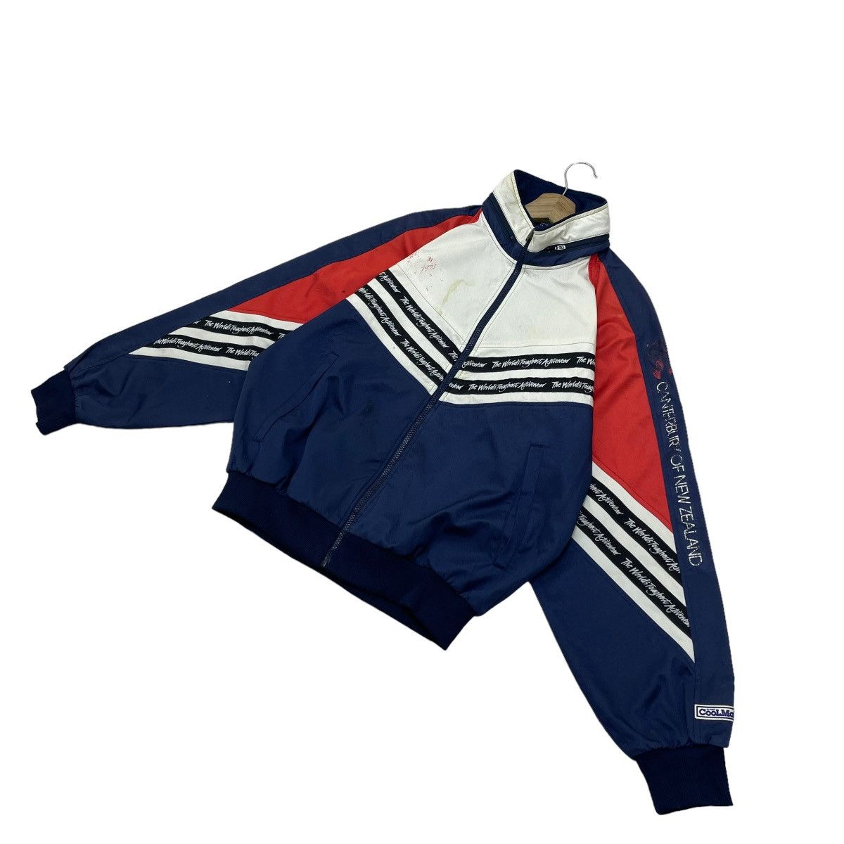 All Sport 🔥Vintage Canterburry Of New Zealabd Jacket V Shape Style Size US M / EU 48-50 / 2 - 1 Thumbnail