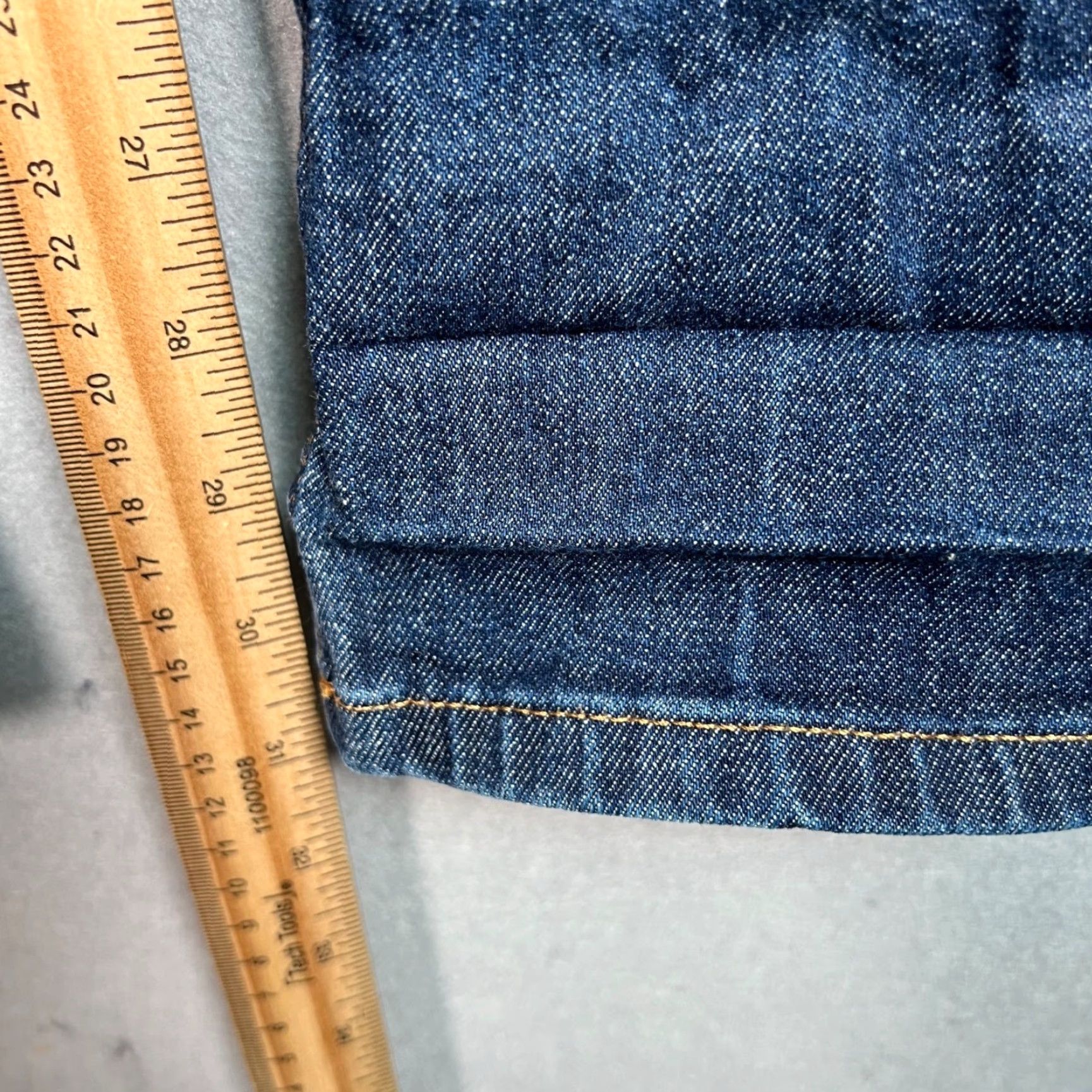 Everlane VINTAGE Everlane High-Rise Straight Jeans Womens Size 24 Blue Denim Adult Women 24 Jeans Straight 32 Inseam Size 42" / US 20 - 7 Thumbnail