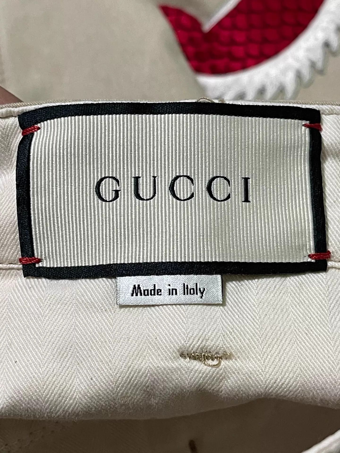 Gucci Gucci Chinese Dragon Embroidered Slim Cotton Pants 30 Size US 30 / EU 46 - 8 Thumbnail