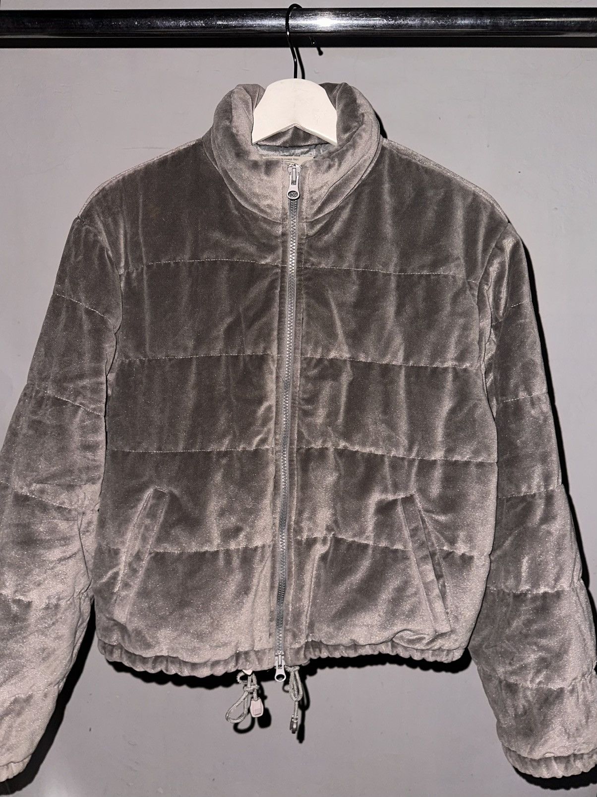 Giorgio Armani 90’s Armani Jeans Velvet Puffer Jacket Size US S / EU 44-46 / 1 - 15 Thumbnail