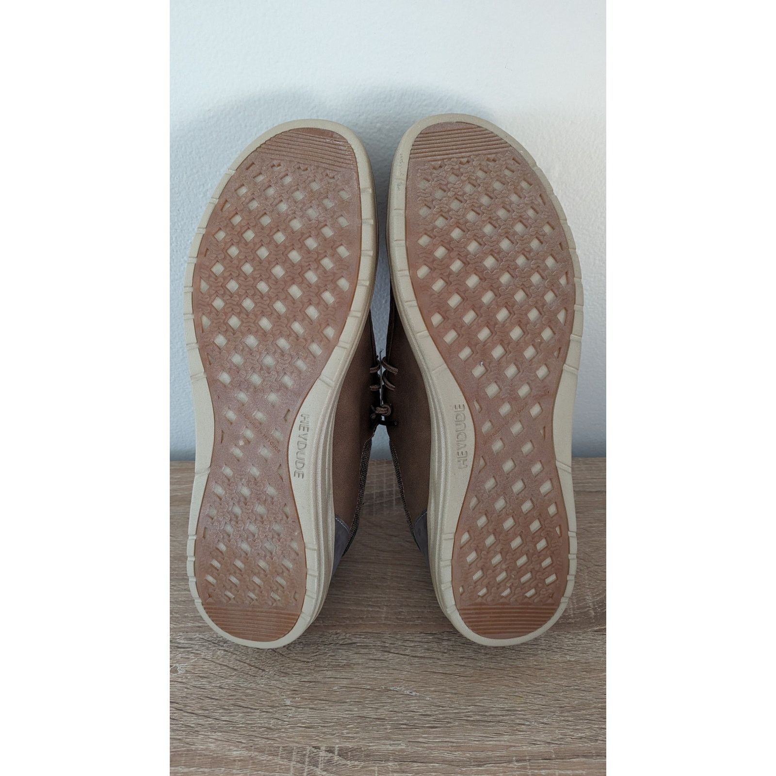 Other NWT Hey Dude Shoes Paul in color Nut size 12 Size US 12 / EU 45 - 4 Thumbnail
