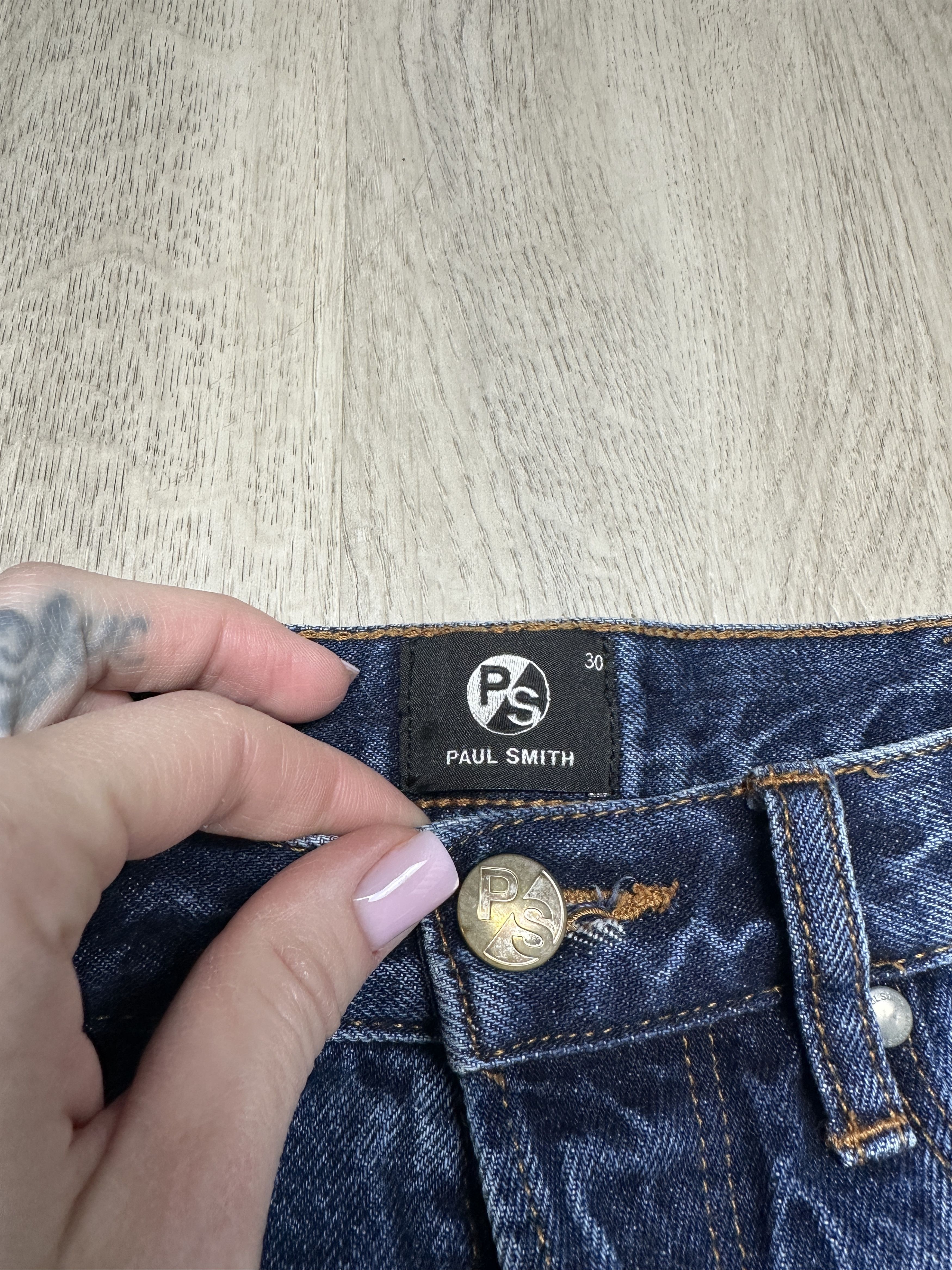 Paul Smith Paul Smith Mens 14oz Denim Pants Jeans Size US 30 / EU 46 - 3 Thumbnail