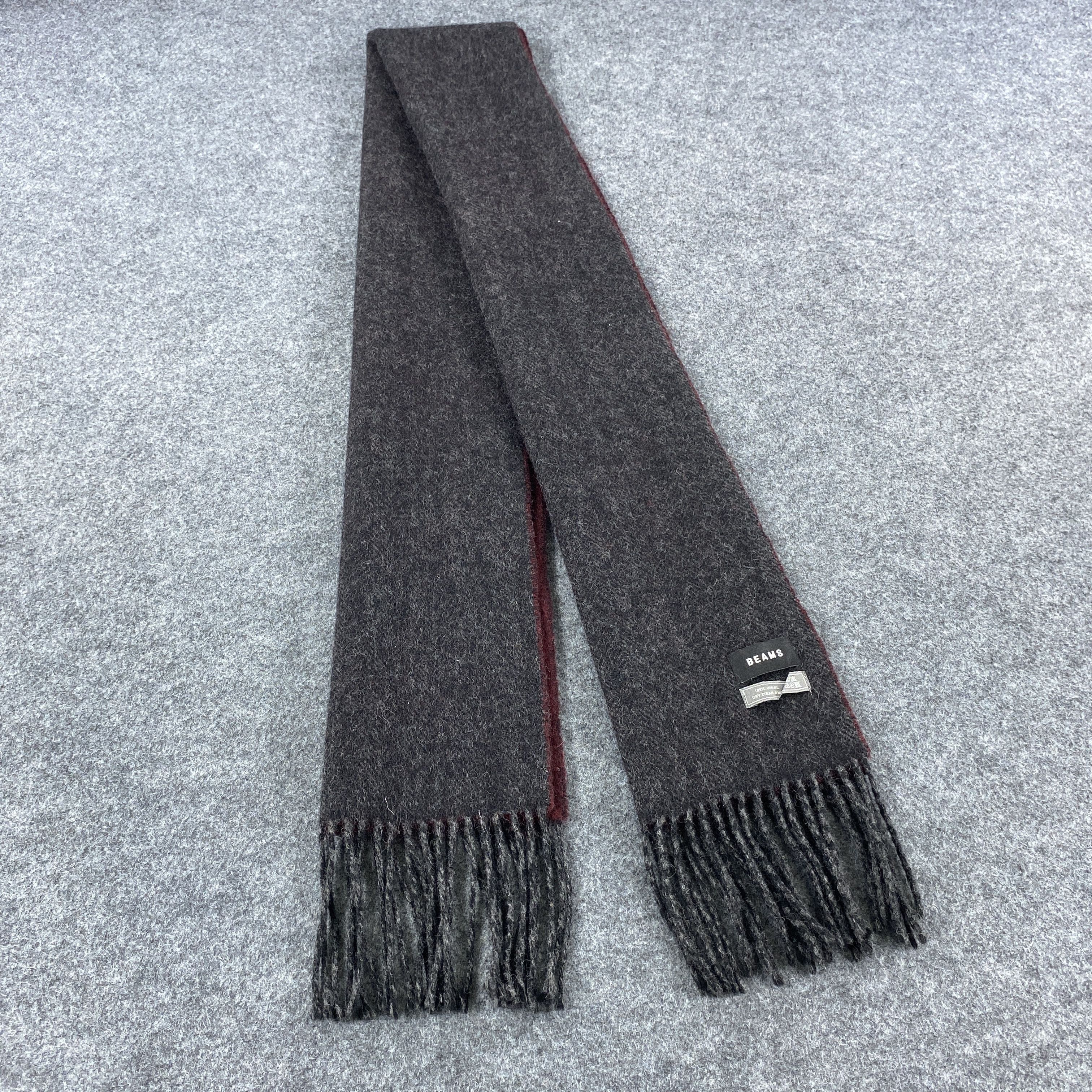 Beams Plus × Vintage GF10652 Beam Scarf Neck Wear Muffler Nova Check Size ONE SIZE - 1 Thumbnail