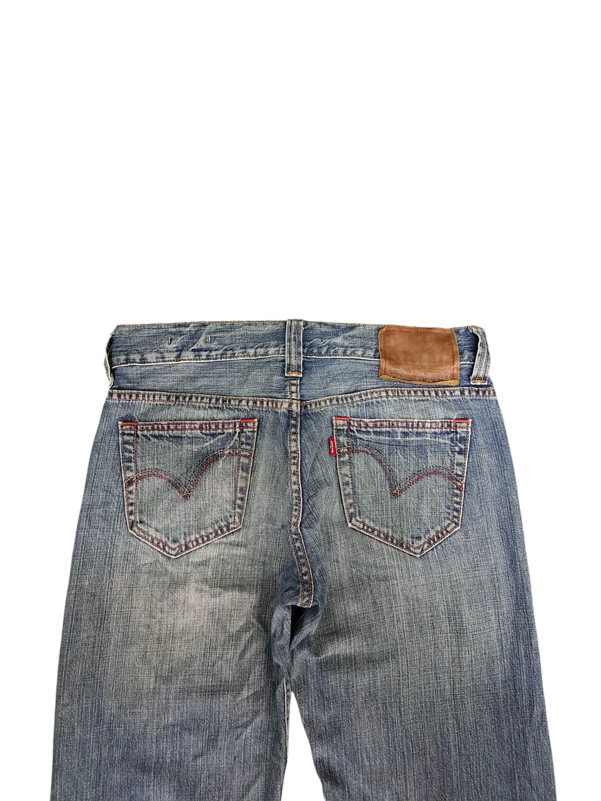Kapital Vintage Y2k Levis Clawmark Distress Faded Denim Jeans Size US 30 / EU 46 - 9 Thumbnail