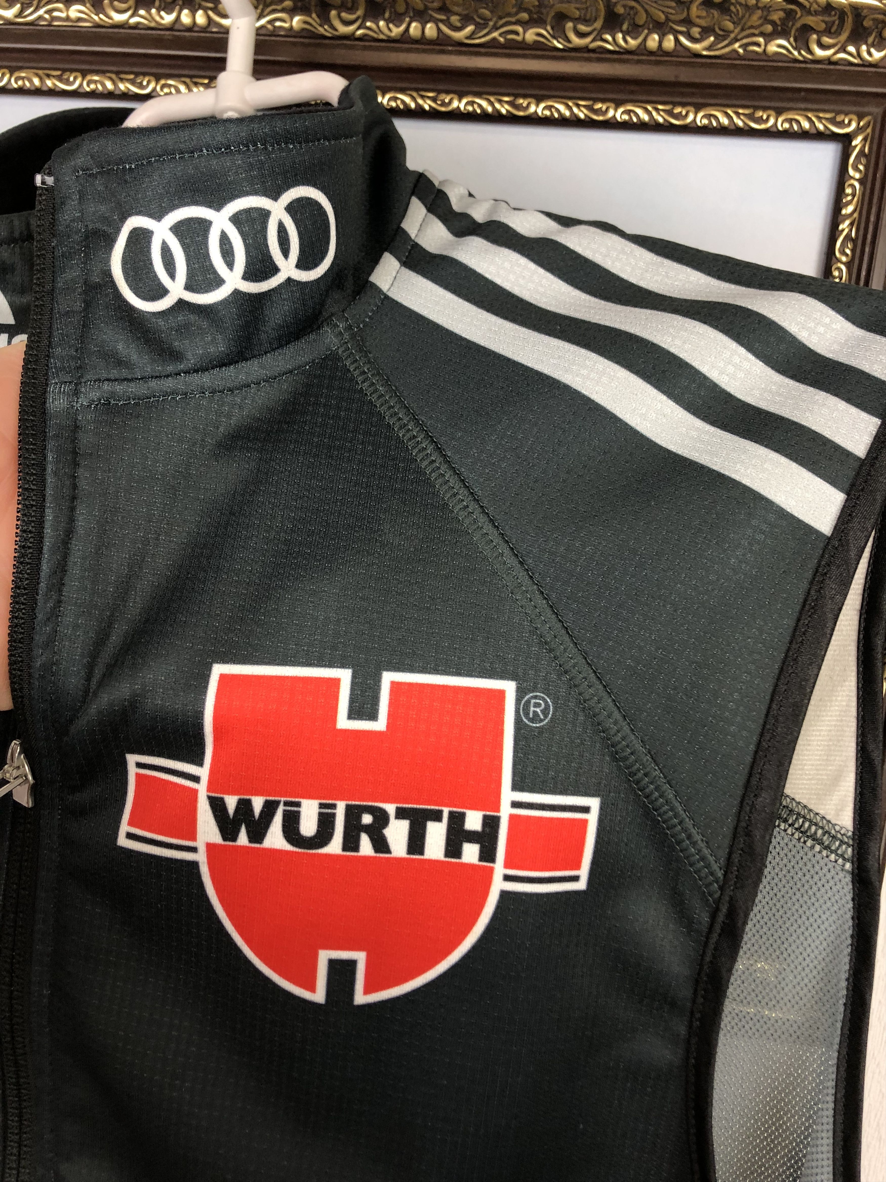 Adidas Adidas Lightweight Vest Ski Running Audi Wurth Deutschland Size US M / EU 48-50 / 2 - 3 Thumbnail
