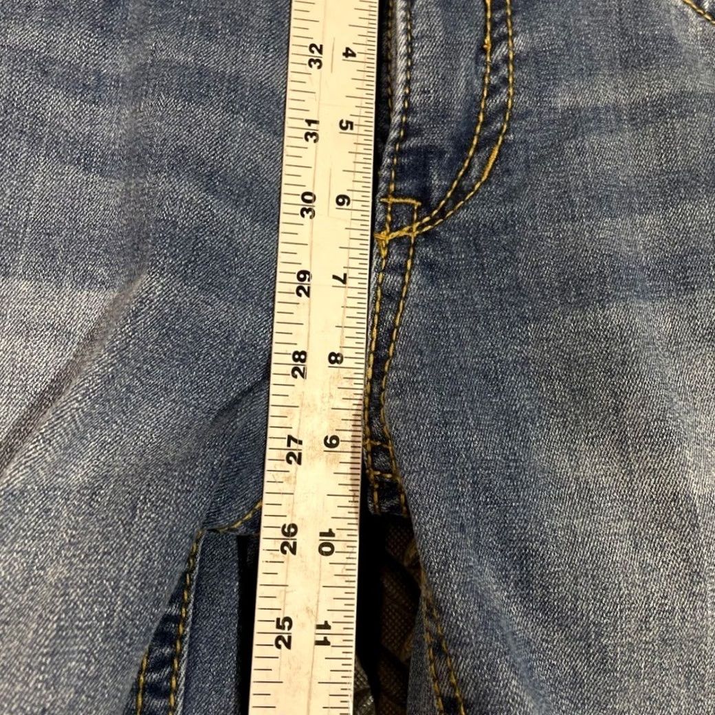 Vintage Seven7 Blue Skinny Denim Jeans Women's Size 4 Size 27" / US 4 / IT 40 - 6 Thumbnail