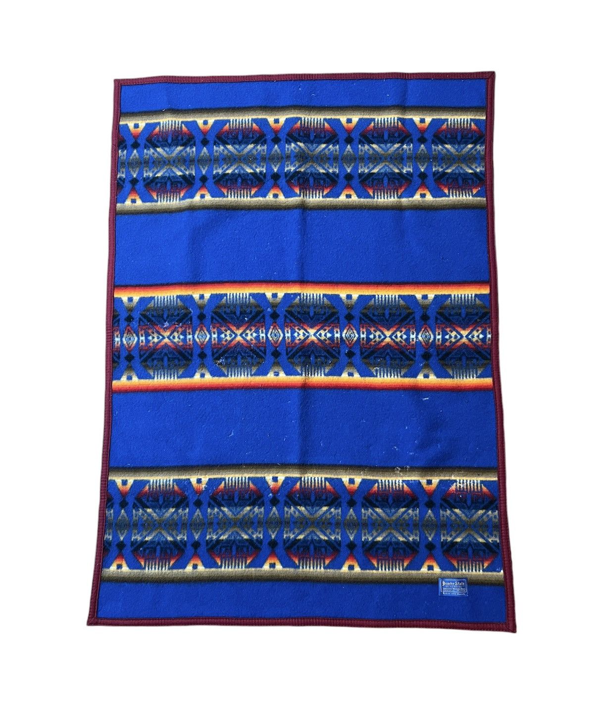 Pendleton Pendleton Beaver State Wool Baby Crib Lap Blanket 32”x44” Size ONE SIZE - 1 Thumbnail