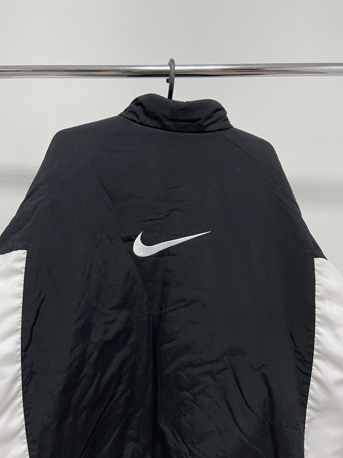 Nike × Vintage Nike Jacket Big Swoosh Logo Vintage Y2K Style Size US L / EU 52-54 / 3 - 4 Thumbnail