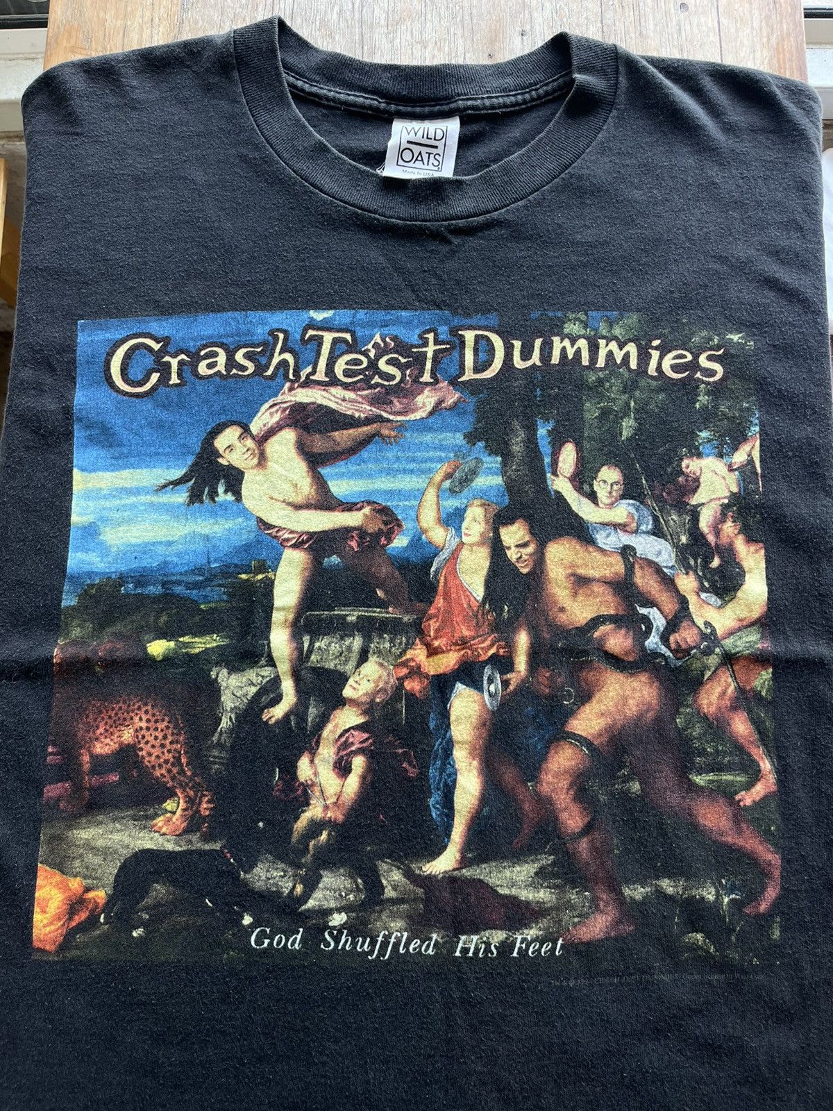Band Tees × Vintage Vintage Crash Test Dummies God Shuffled His Feet 1994’s Size US L / EU 52-54 / 3 - 4 Thumbnail