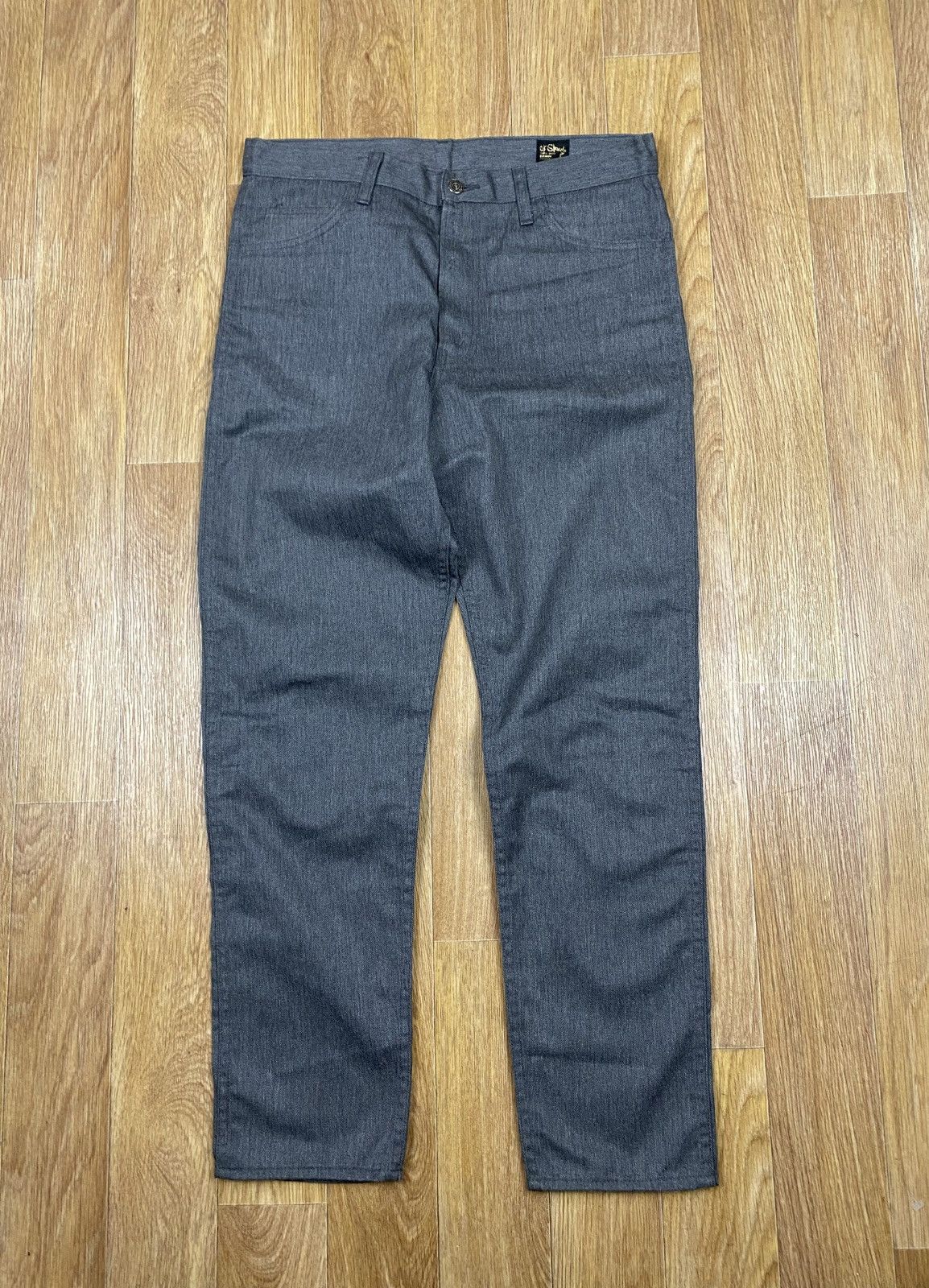 Orslow Grey Melange Made in Japan Pants