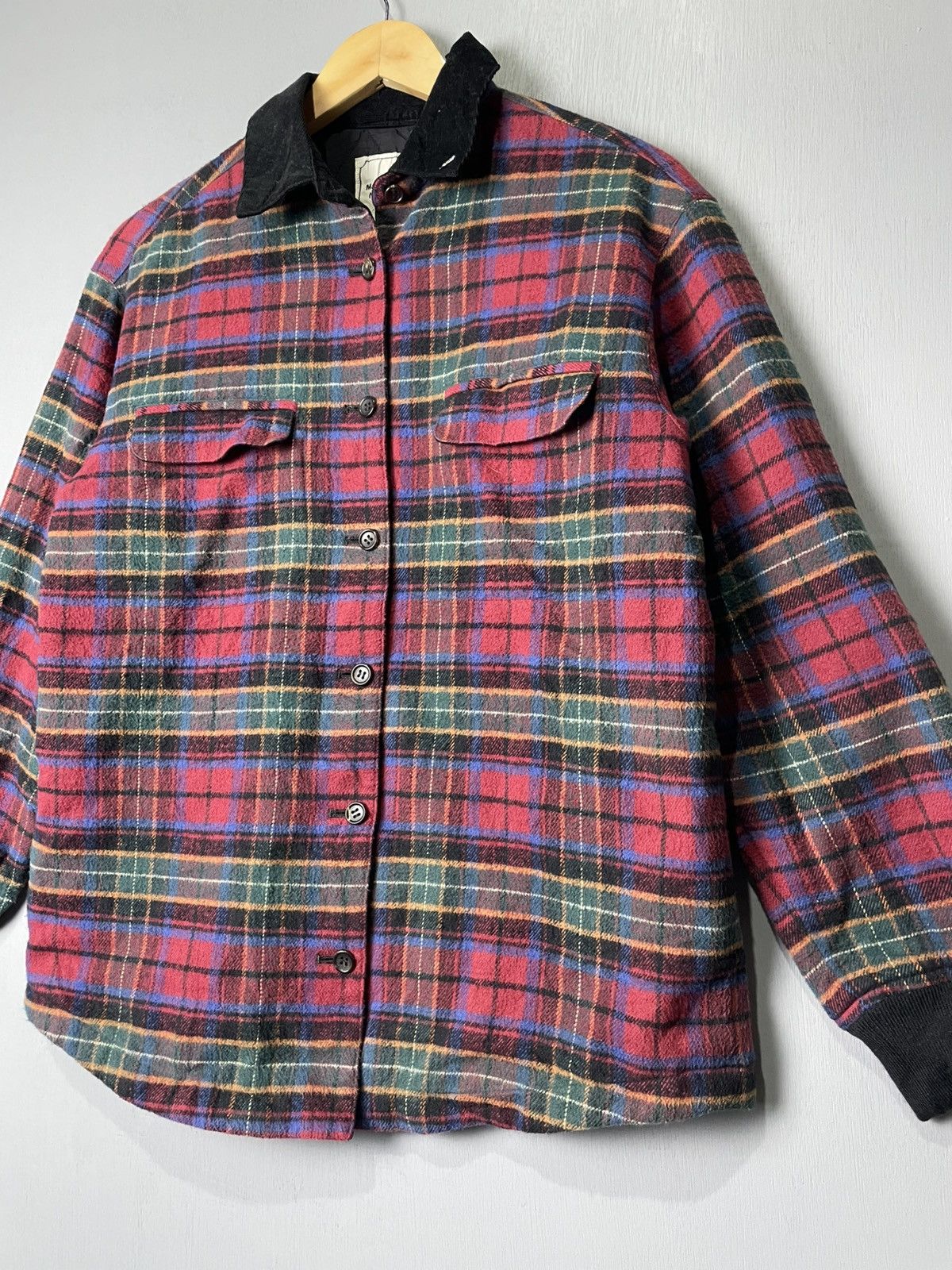 Mademoiselle Non Non Mademoiselle NON NON JAPAN tartan design flannel shirt Size US M / EU 48-50 / 2 - 2 Thumbnail