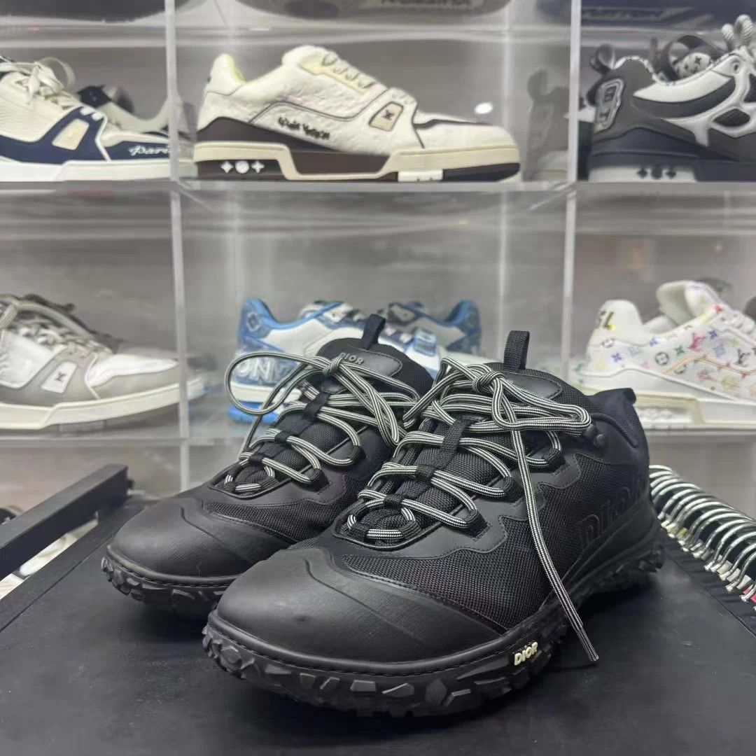 Dior Dior Diorizon 44 EU low-top black Sample sneakers Size US 11 / EU 44 - 1 Thumbnail