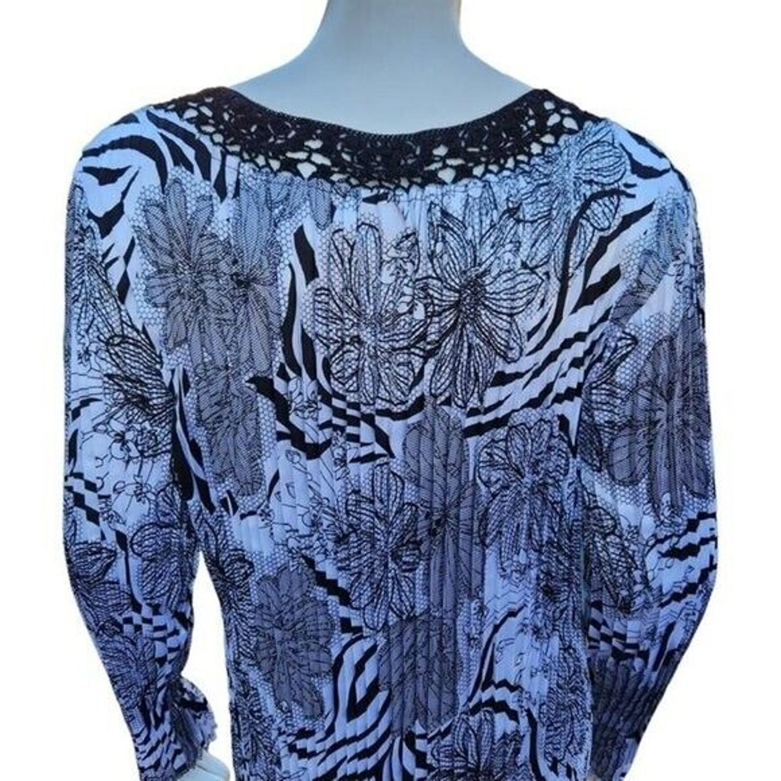 Other Multiples Womens Blouse Size XL Stretchable Size XL / US 12-14 / IT 48-50 - 8 Thumbnail