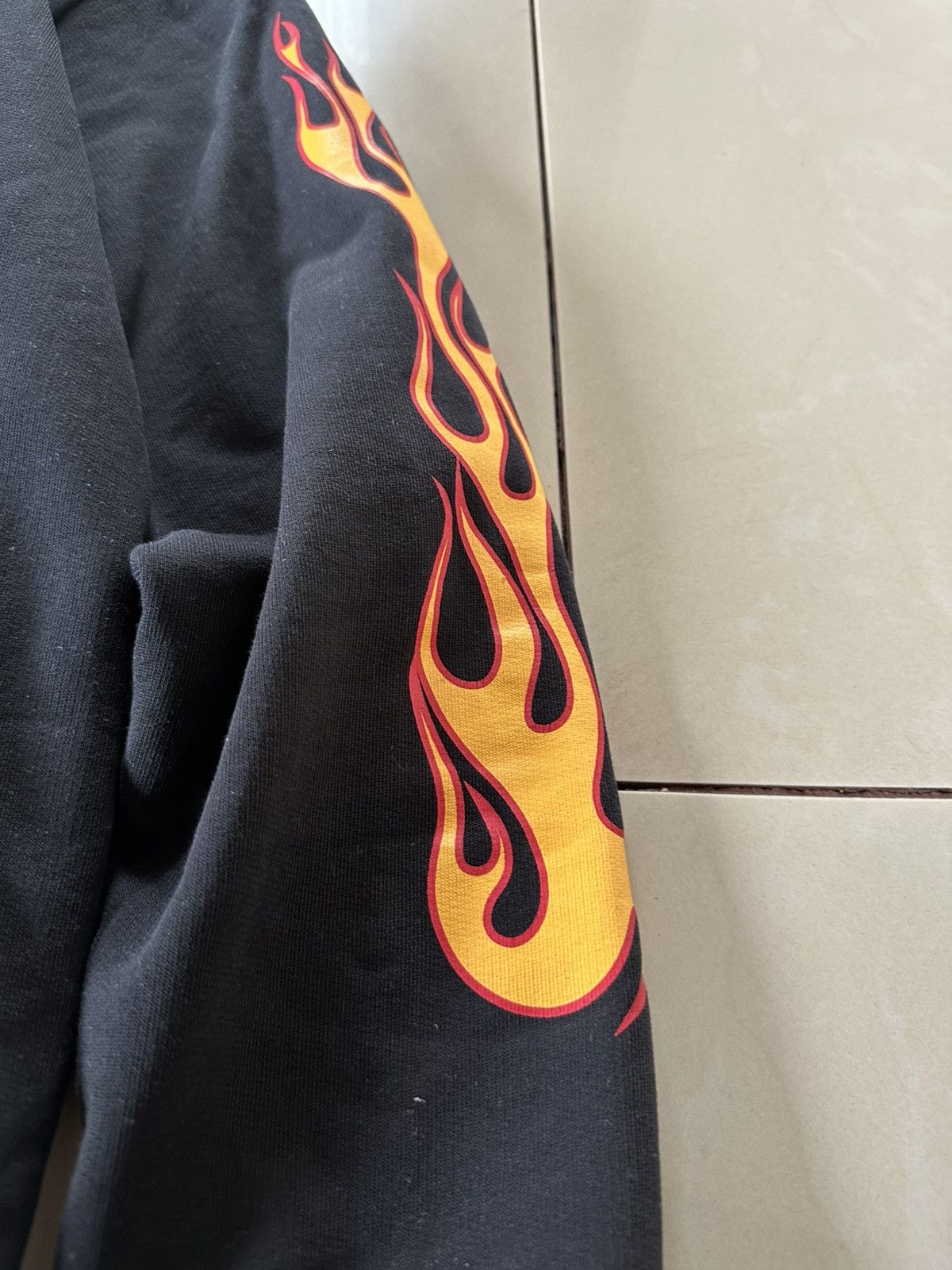 Palm Angels Palm angels hoodie L men black flames Size US L / EU 52-54 / 3 - 3 Thumbnail