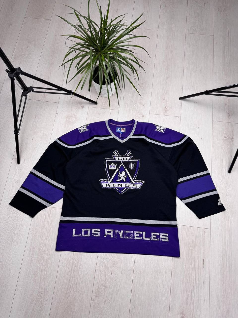 Vintage La Kings Hockey Shirt VINTAGE STARTER LOS ANGELES KINGS